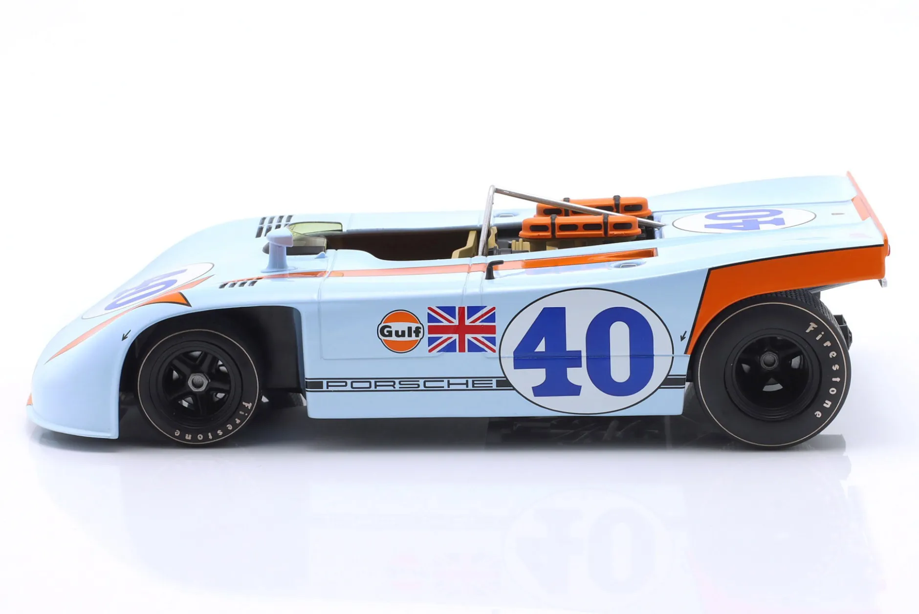 Porsche 908/03 Gulf #40 2nd Targa Florio 1970 Kinnunen, Rodriguez 1:18 WERK83