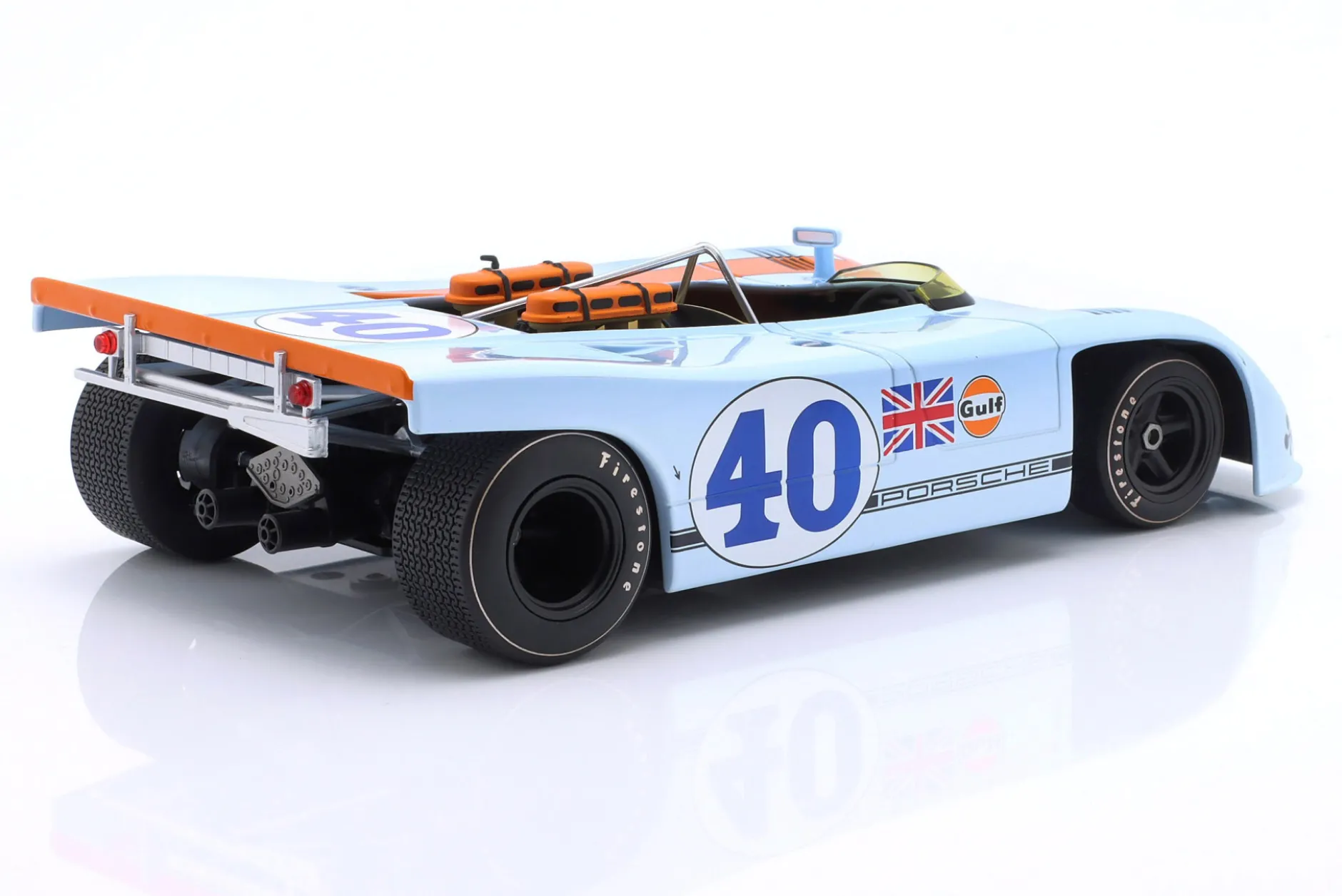 Porsche 908/03 Gulf #40 2nd Targa Florio 1970 Kinnunen, Rodriguez 1:18 WERK83