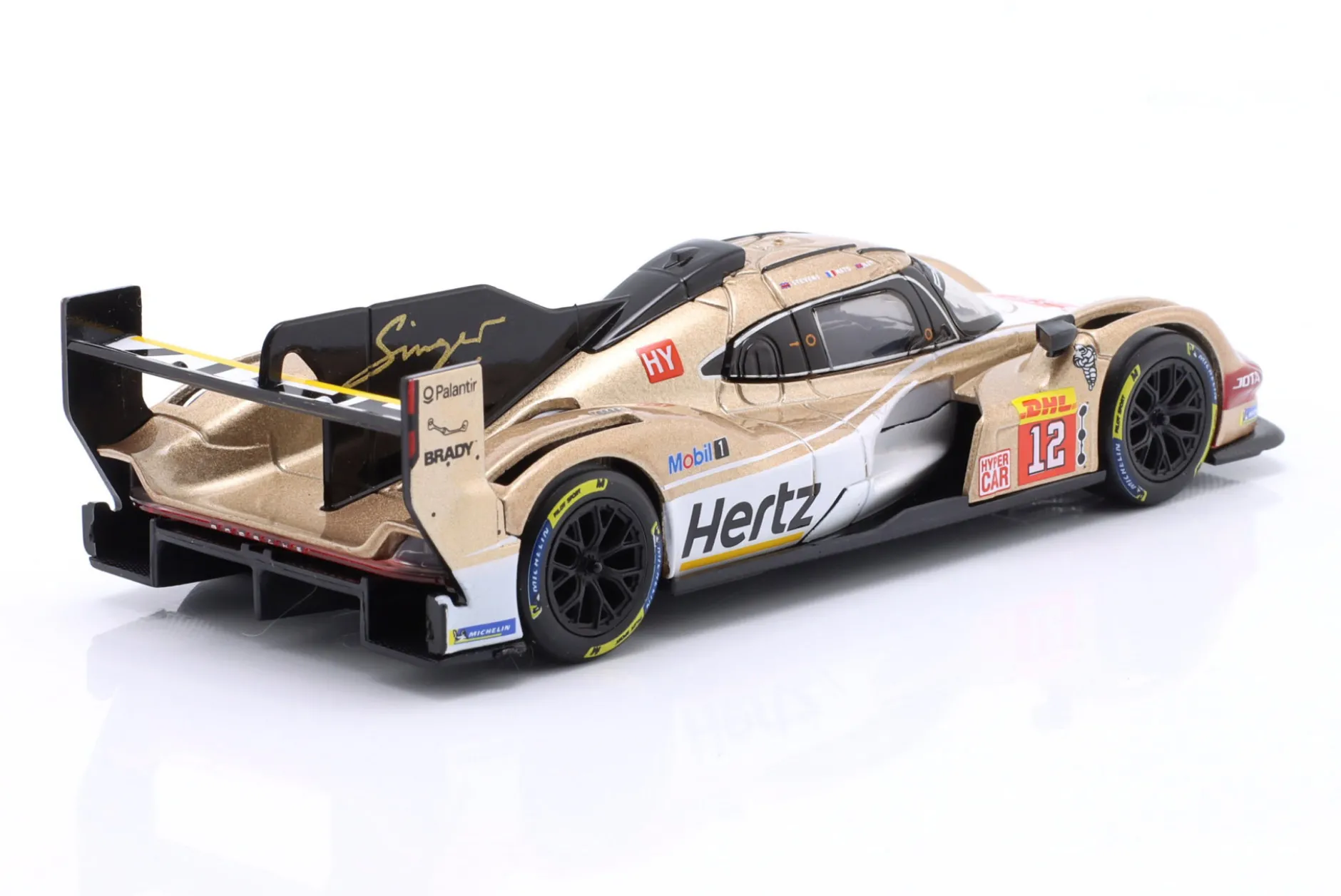 Porsche 963 #12 Hertz Team Jota FIA WEC 2024 Ilott, Stevens 1:43 Bburago