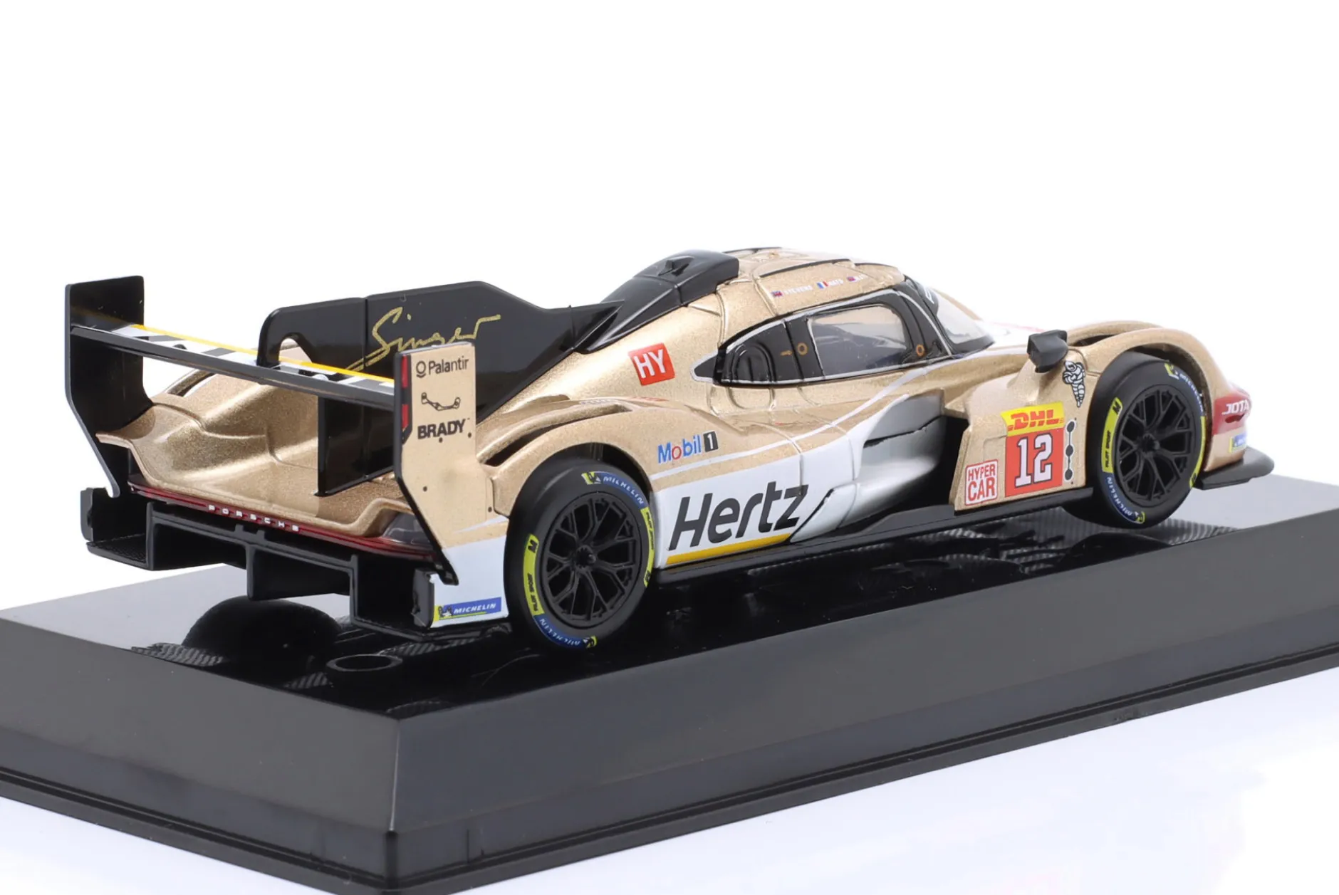 Porsche 963 #12 Hertz Team Jota FIA WEC 2024 Ilott, Stevens 1:43 Bburago
