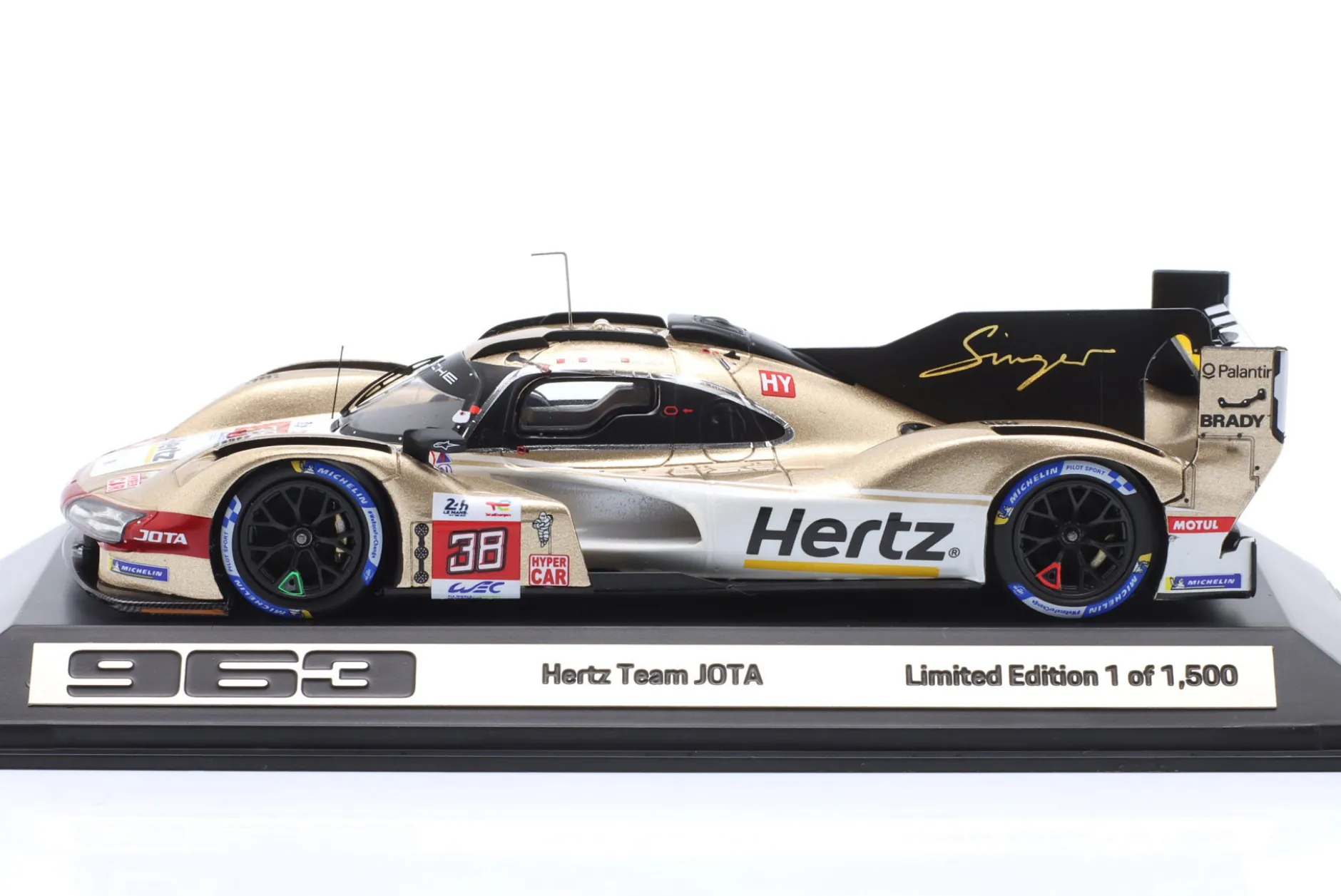 Porsche 963 #38 24h LeMans 2023 da Costa, Stevens, Yifei 1:43 Spark