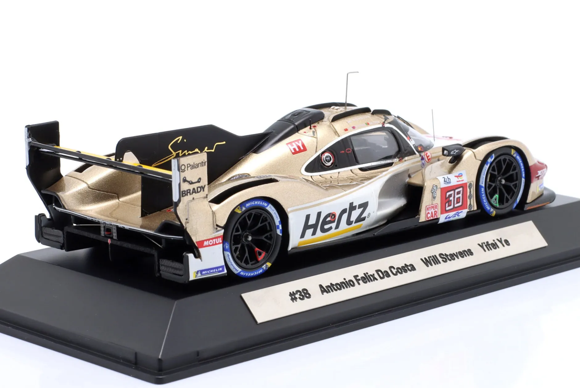 Porsche 963 #38 24h LeMans 2023 da Costa, Stevens, Yifei 1:43 Spark