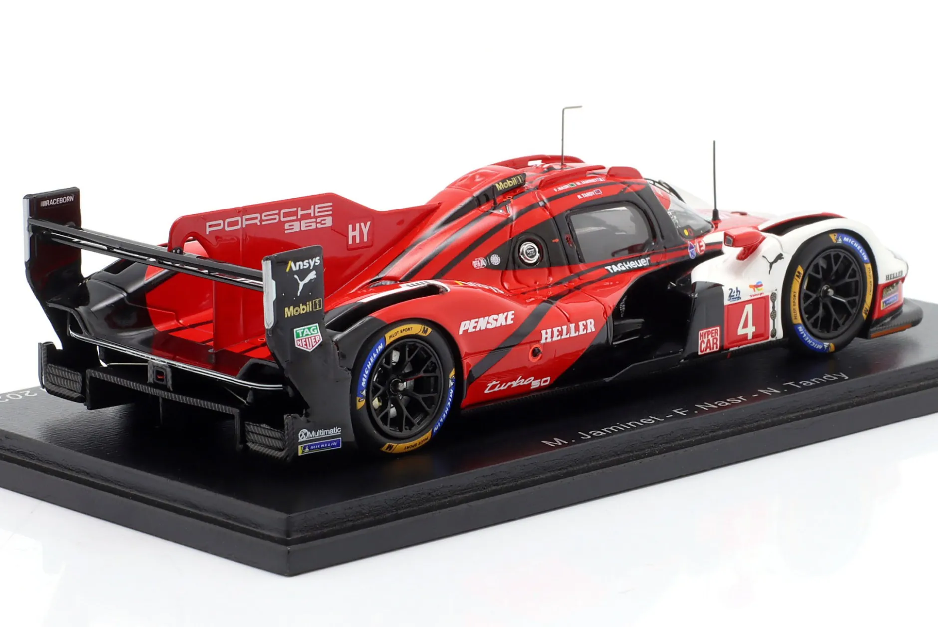 Porsche 963 #4 24h LeMans 2024 Porsche Penske Motorsport 1:43 Spark