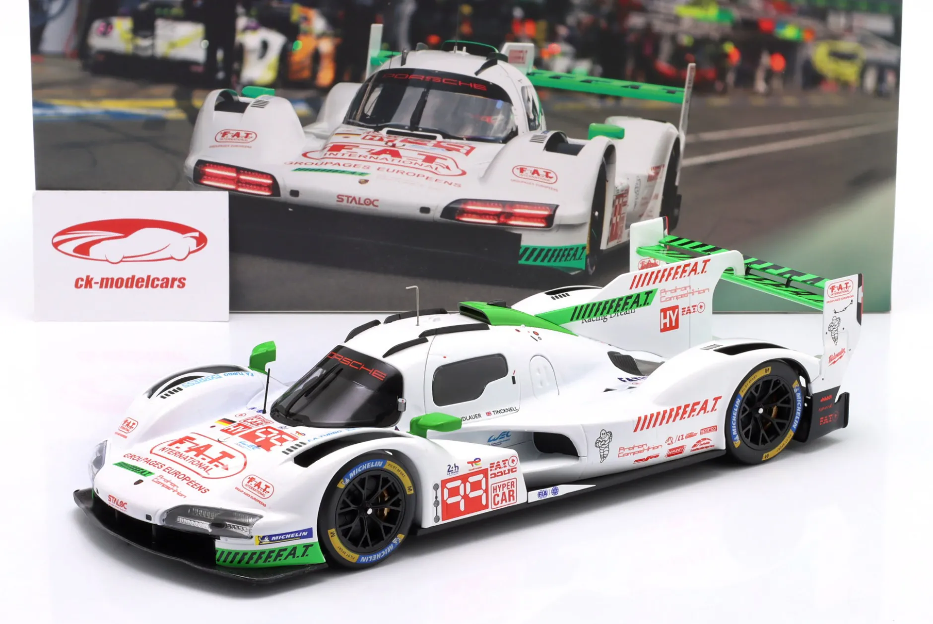 Porsche 963 #99 24h LeMans 2024 Proton Competition 1:18 Ixo
