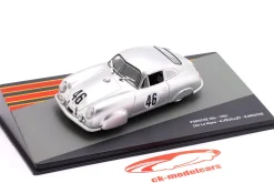 Porsche 356 #46 24h LeMans 1951 Veuillet, Mouche 1:43 Altaya