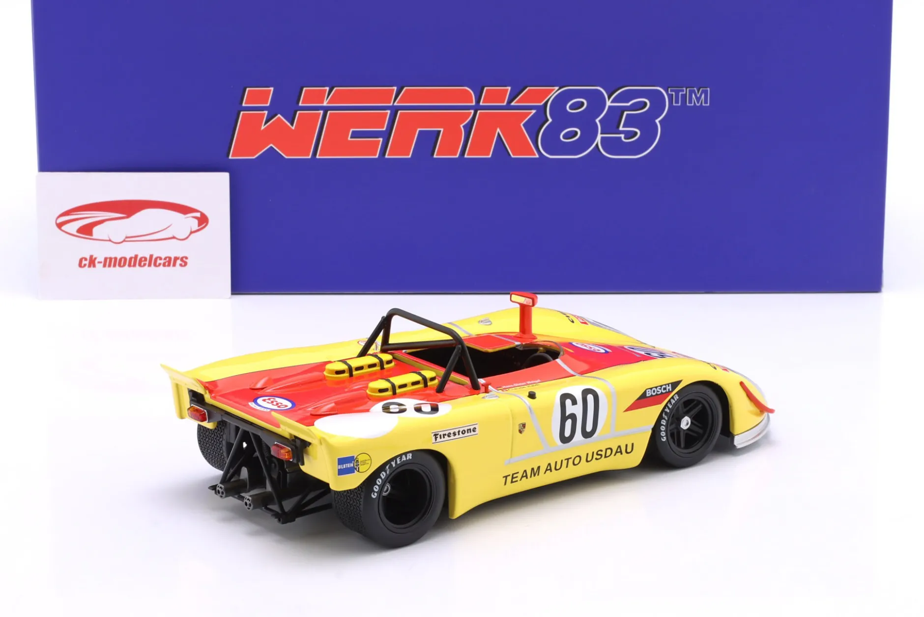 Porsche 908/02 #60 24h LeMans 1971 Weigel, Haldi 1:18 WERK83
