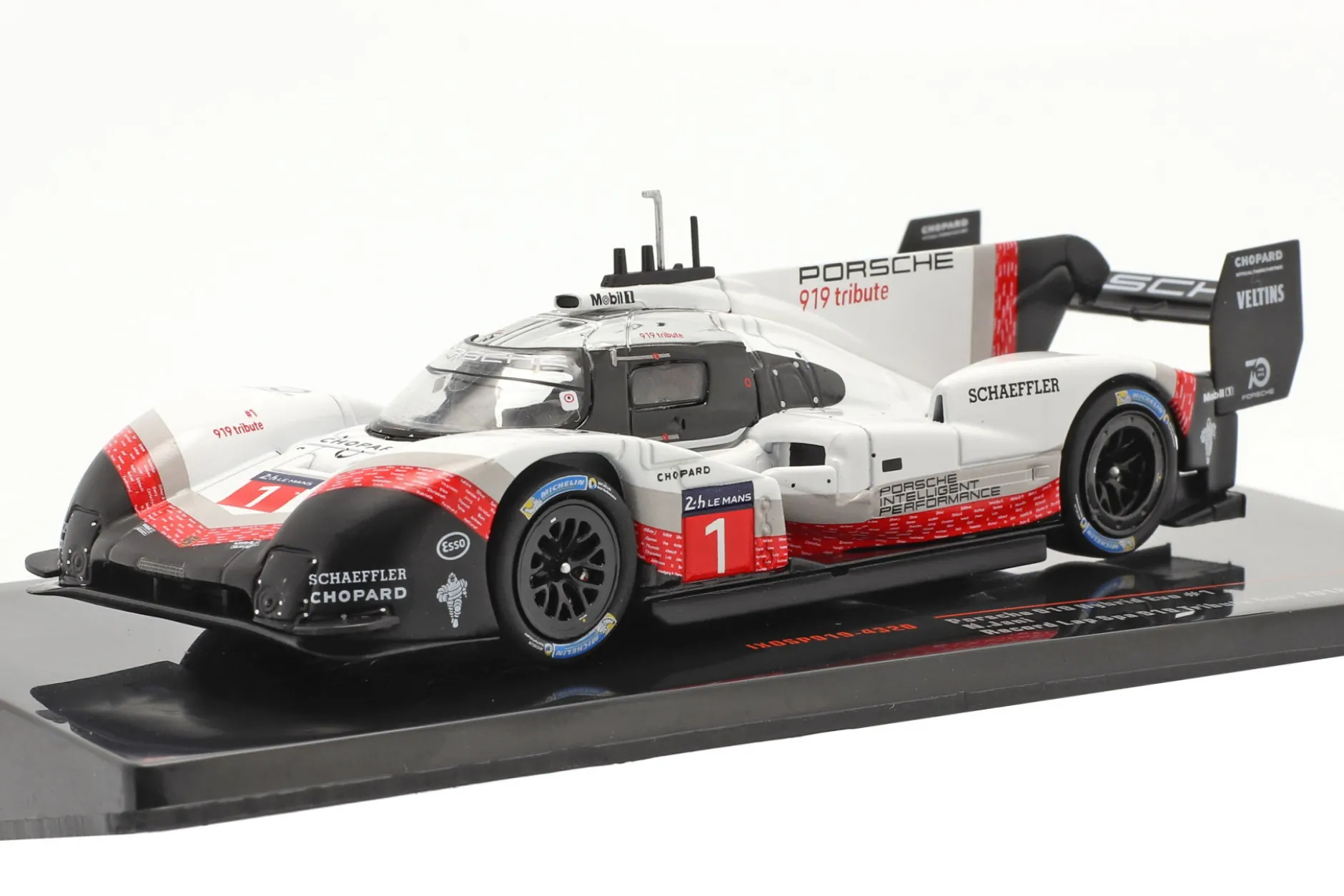 Porsche 919 Hybrid Evo #1 Rekordrunde Spa Tribute Tour 2018 Neel Jani 1:43 Ixo
