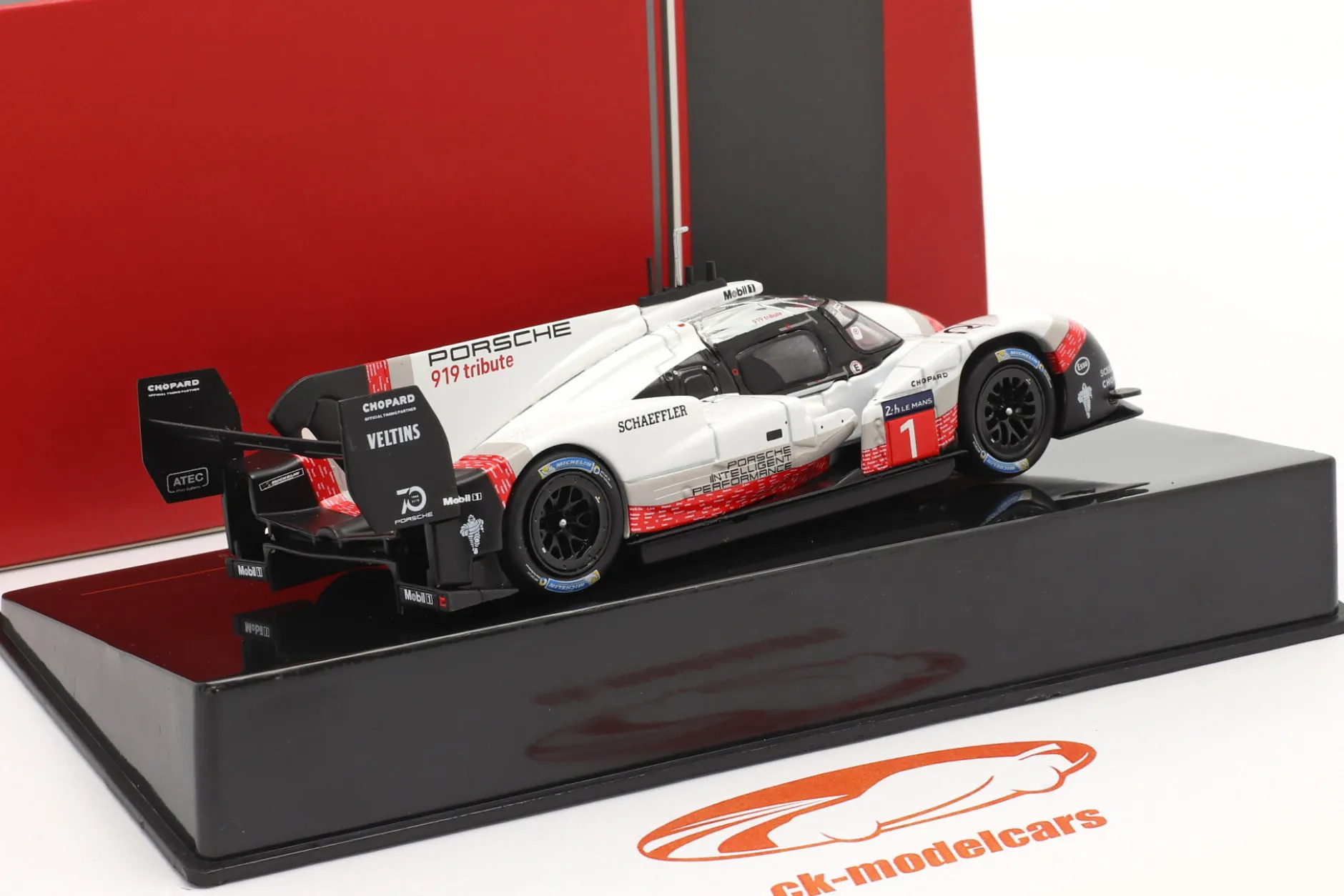 Porsche 919 Hybrid Evo #1 Rekordrunde Spa Tribute Tour 2018 Neel Jani 1:43 Ixo