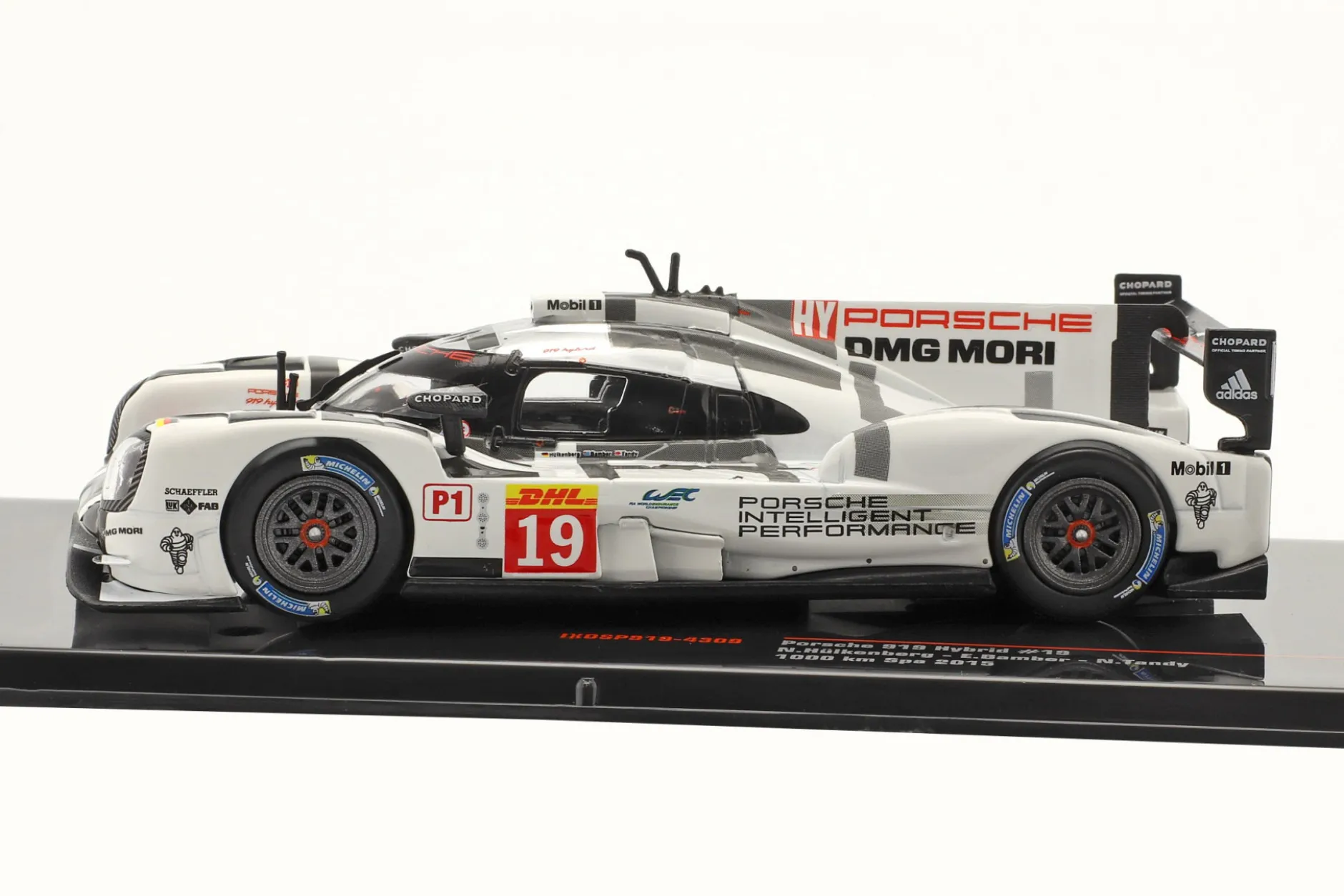 Porsche 919 Hybrid #19 1000km Spa 2015 Hülkenberg, Bamber, Tandy 1:43 Ixo