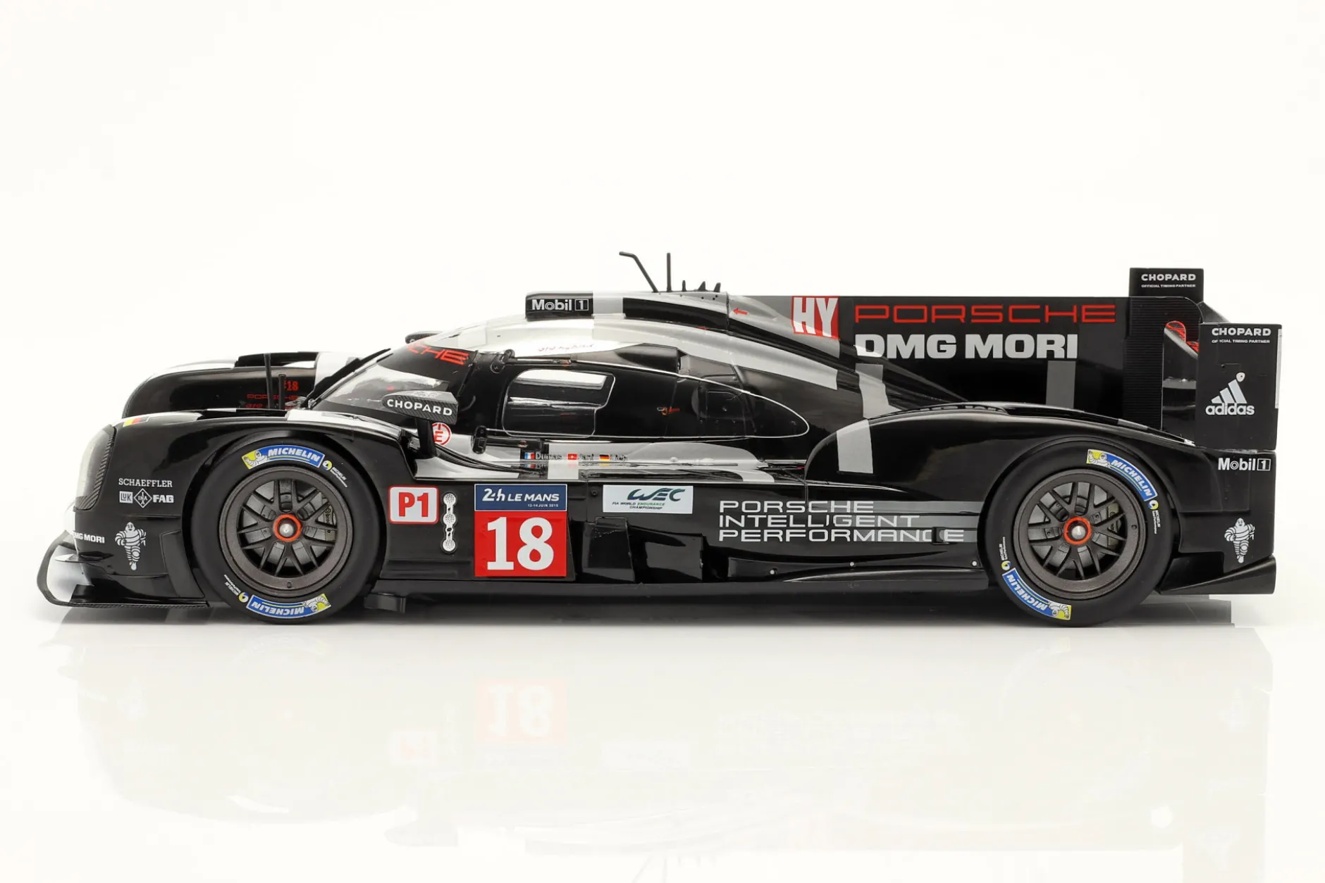Porsche 919 Hybrid #18 Pole Position 24h LeMans 2015 Lieb, Dumas, Jani 1:18 Ixo