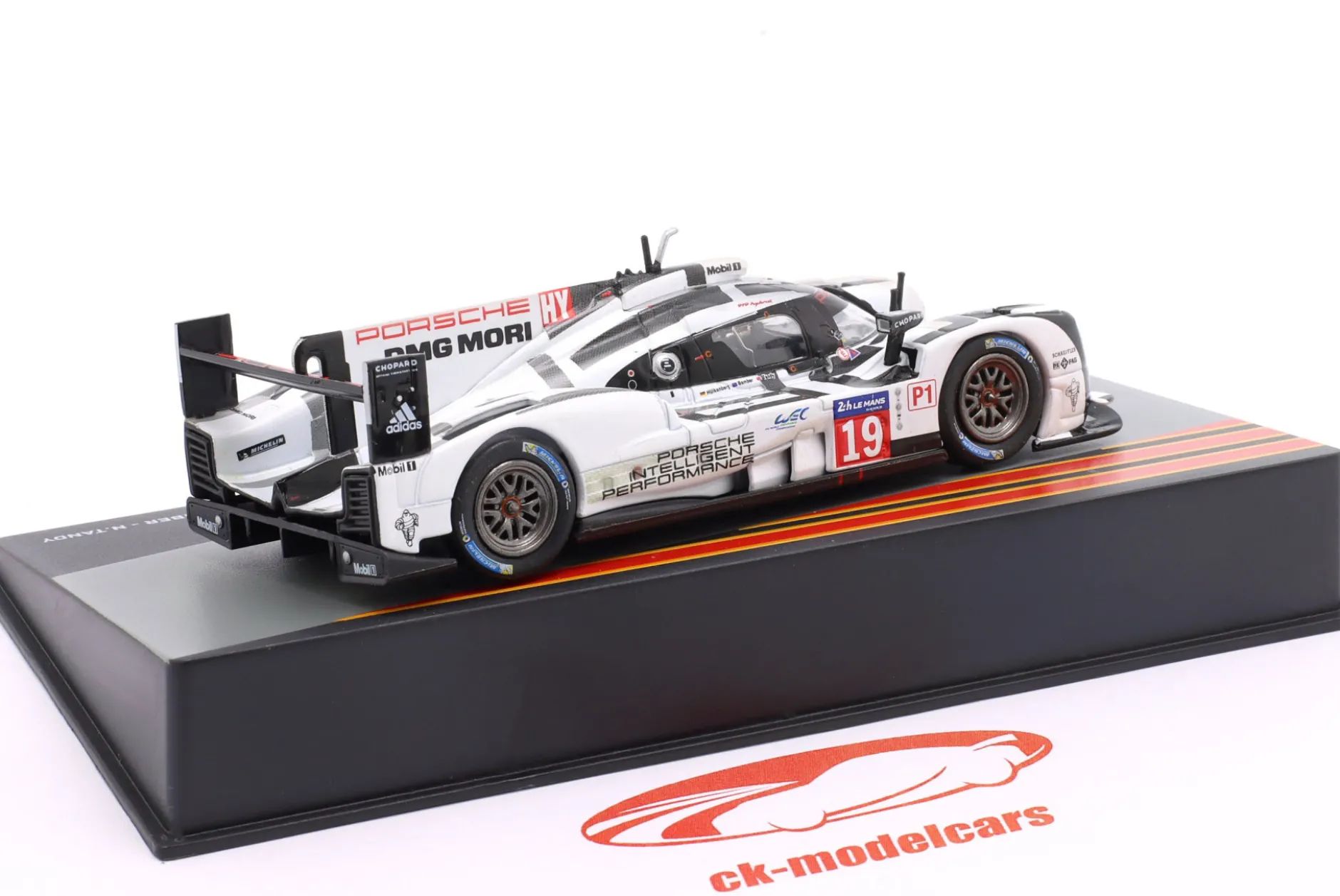 Porsche 919 Hybrid #19 Sieger 24h LeMans 2015 Hülkenberg, Bamber, Tandy 1:43 Altaya