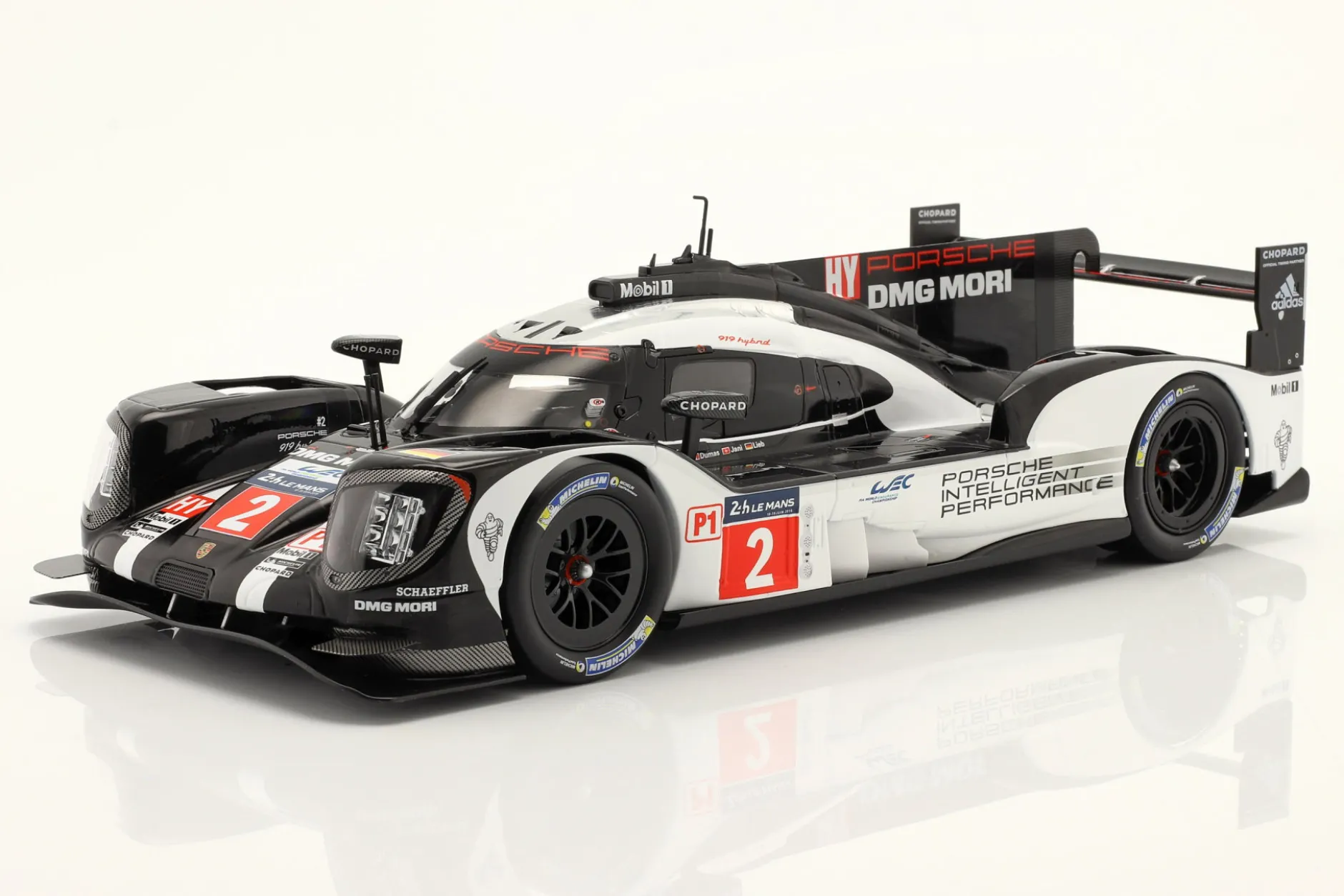 Porsche 919 Hybrid #2 Sieger 24h LeMans 2016 Lieb, Dumas, Jani 1:18 Ixo
