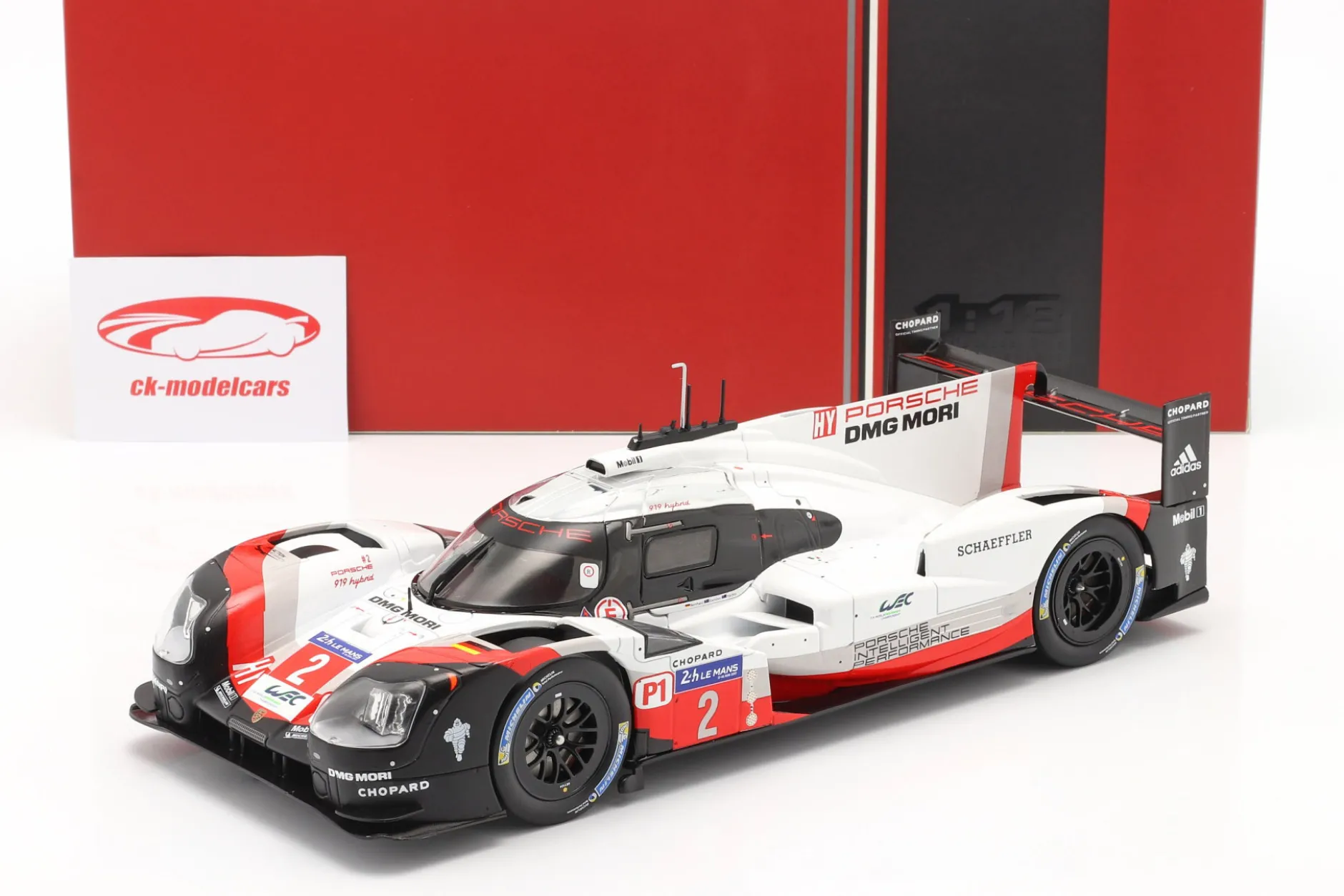 Porsche 919 Hybrid #2 Sieger 24h LeMans 2017 Bernhard, Hartley, Bamber 1:18 Ixo