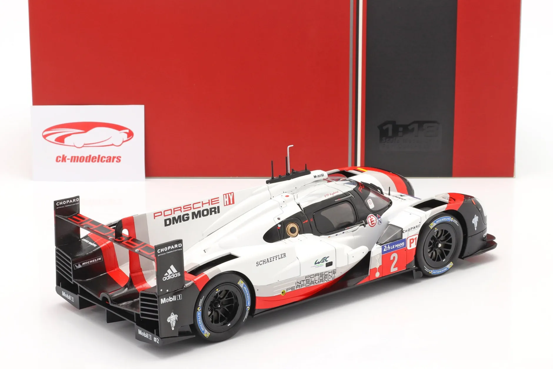 Porsche 919 Hybrid #2 Sieger 24h LeMans 2017 Bernhard, Hartley, Bamber 1:18 Ixo