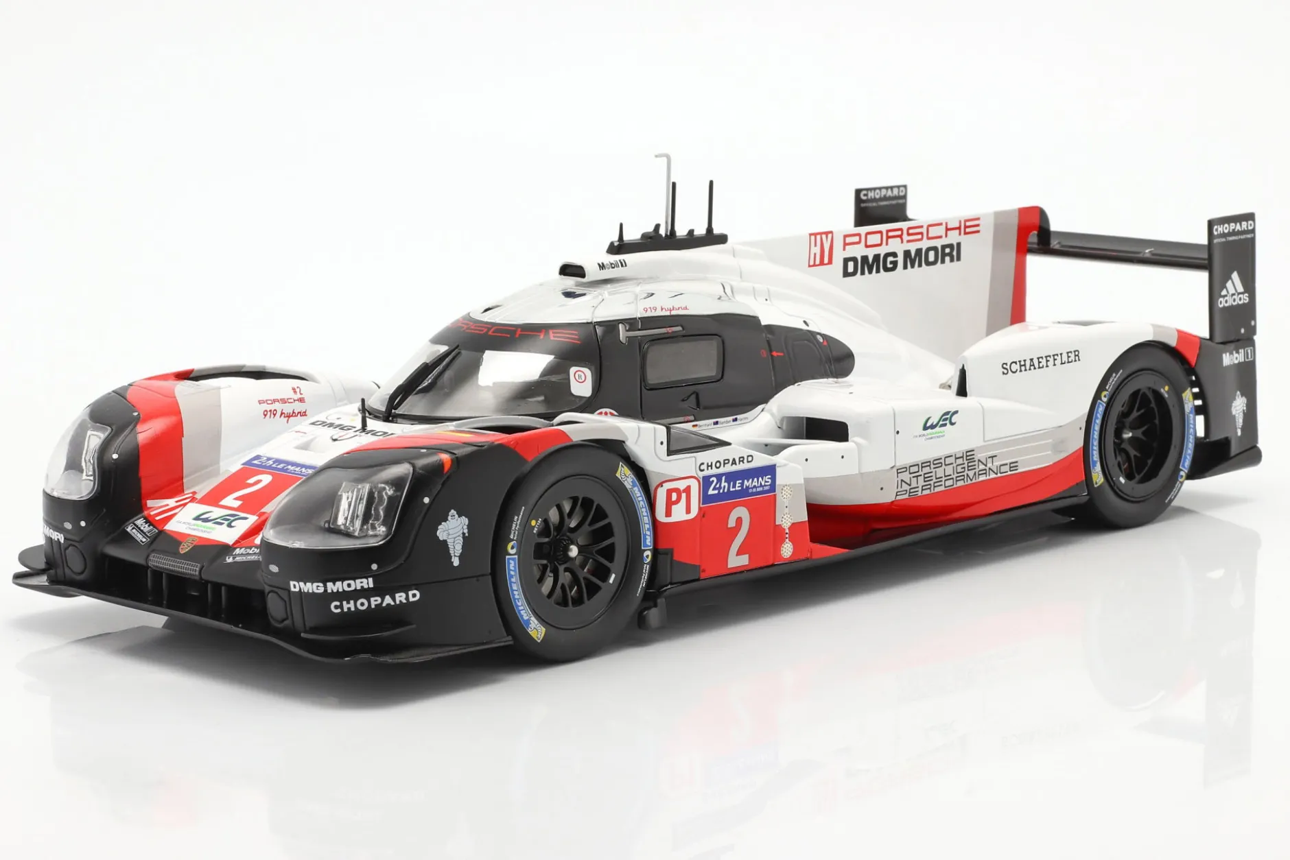 Porsche 919 Hybrid #2 Sieger 24h LeMans 2017 Bernhard, Hartley, Bamber 1:18 Ixo