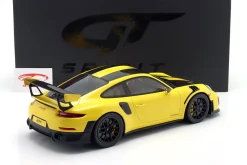 Porsche 911 (991 II) GT2 RS Baujahr 2018 gelb / schwarz 1:12 GT-Spirit