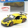 Porsche 911 (991 II) GT2 RS Baujahr 2018 gelb / schwarz 1:24 Maisto