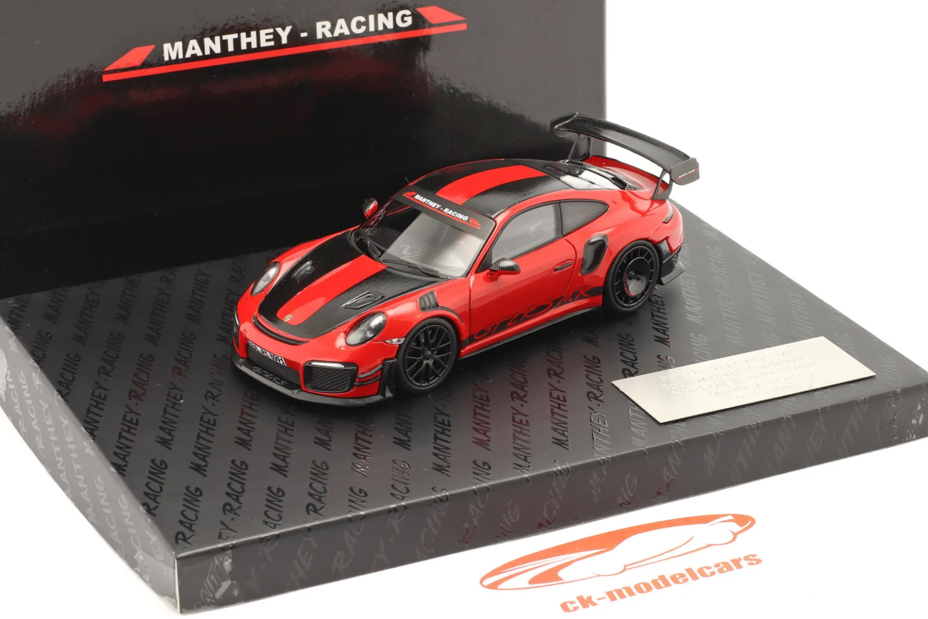 Porsche 911 (991 II) GT2 RS MR Manthey Racing Rekordrunde 1:43 Minichamps