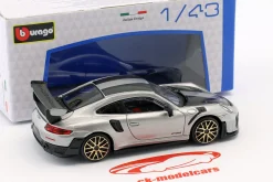 Porsche 911 (991 II) GT2 RS Street Fire silber 1:43 Bburago