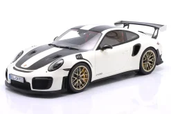 Porsche 911 (991 II) GT2 RS weiß / schwarz 1:12 GT-Spirit