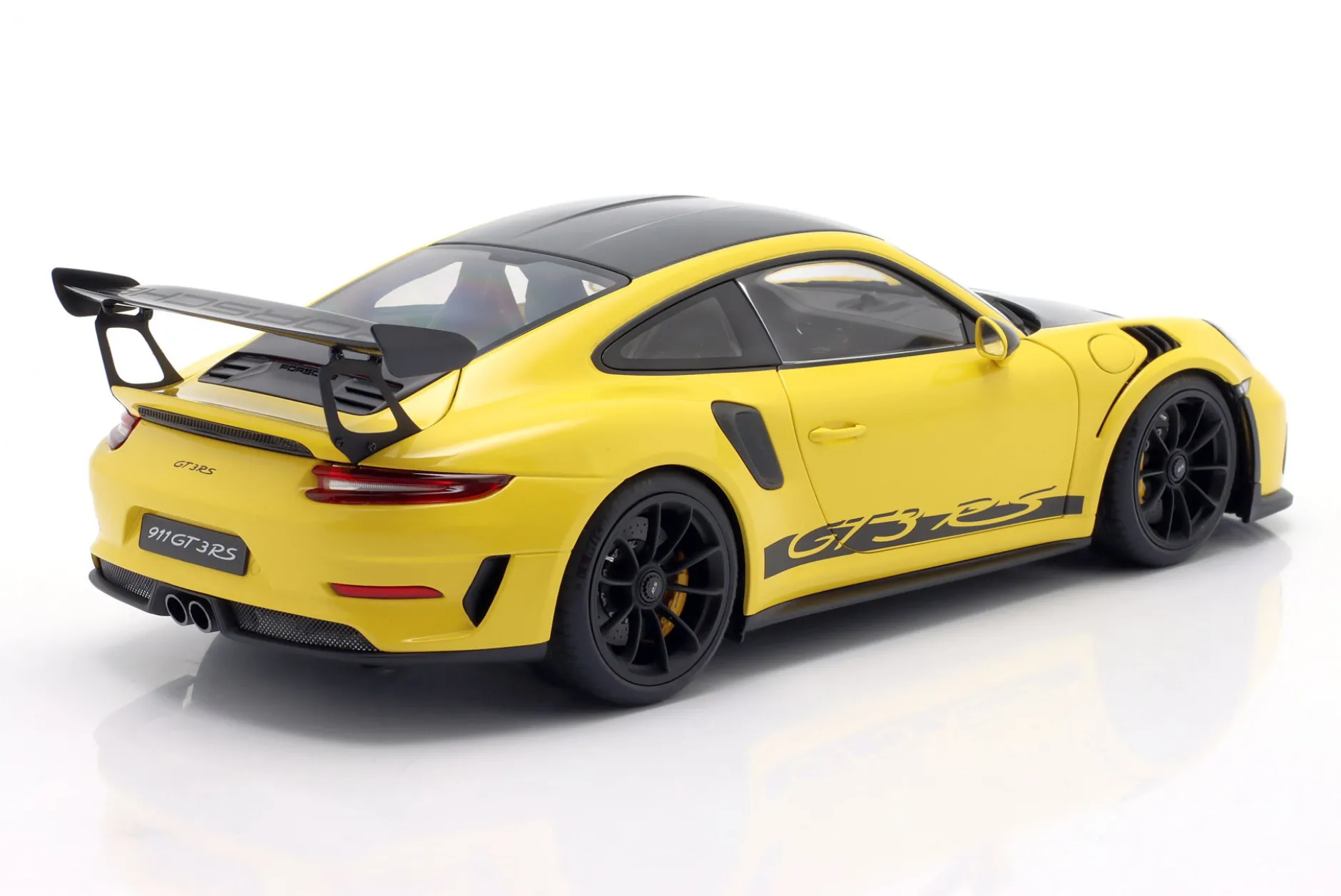 Porsche 911 (991 II) GT3 RS Weissach-Paket 2017 racing gelb 1:18 AUTOart