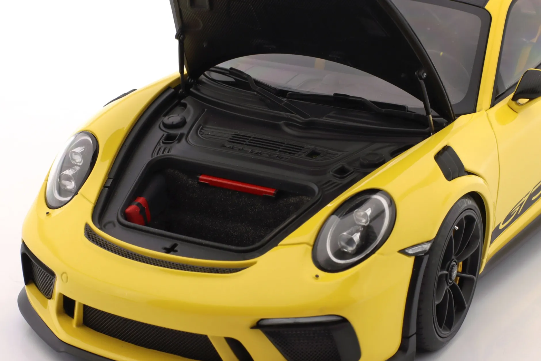 Porsche 911 (991 II) GT3 RS Weissach-Paket 2017 racing gelb 1:18 AUTOart