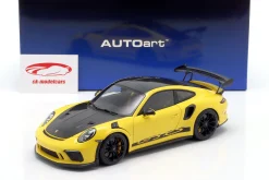 Porsche 911 (991 II) GT3 RS Weissach-Paket 2017 racing gelb 1:18 AUTOart