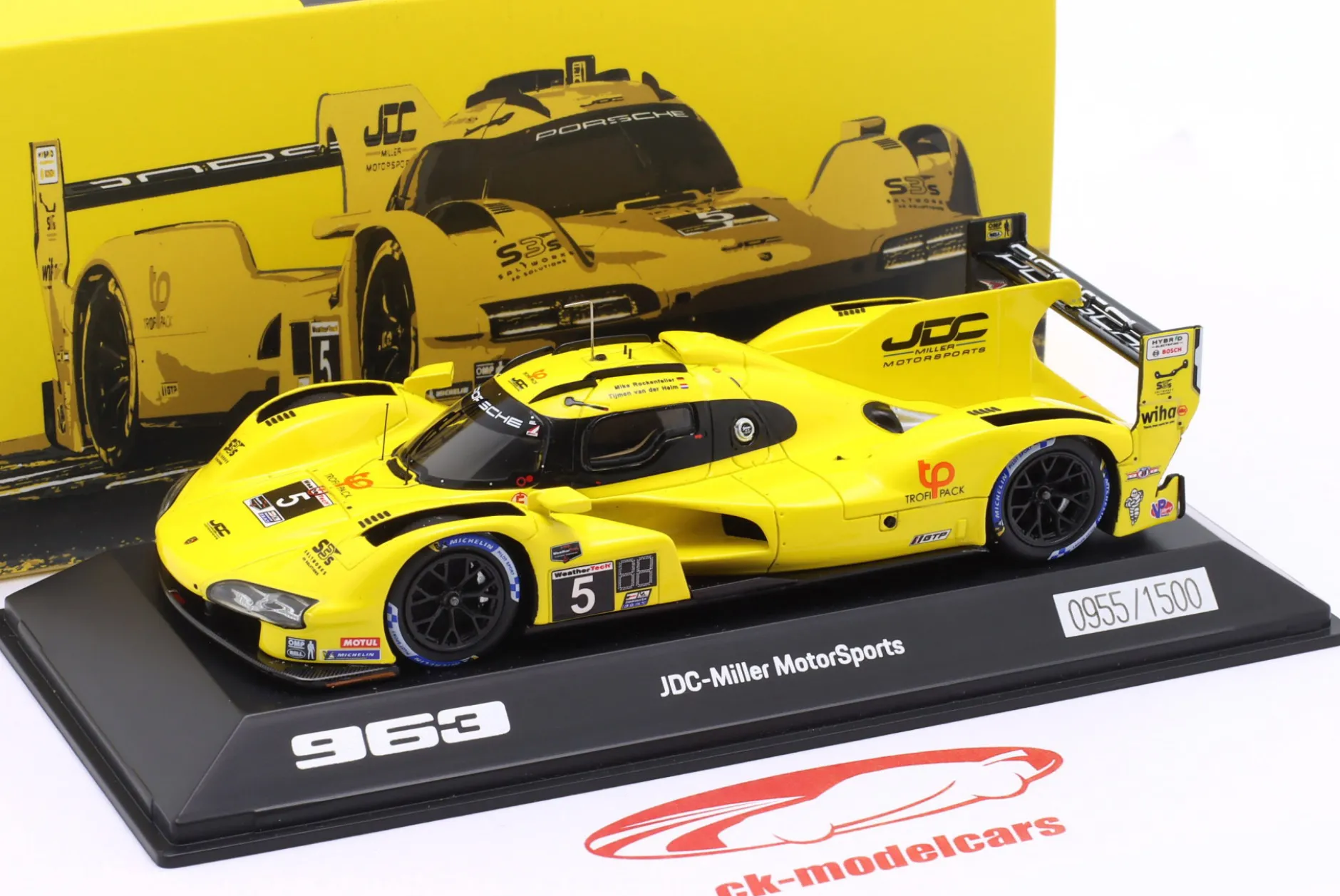 Porsche 963 #5 IMSA 2023 JDC-Miller MotorSports 1:43 Spark