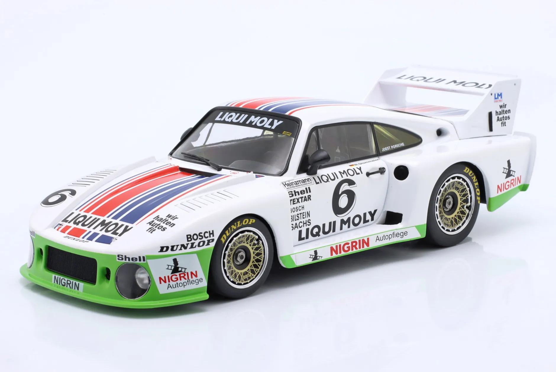 Porsche 935 J #6 3rd DRM Spa 1980 R. Stommelen 1:18 ModelCar Group