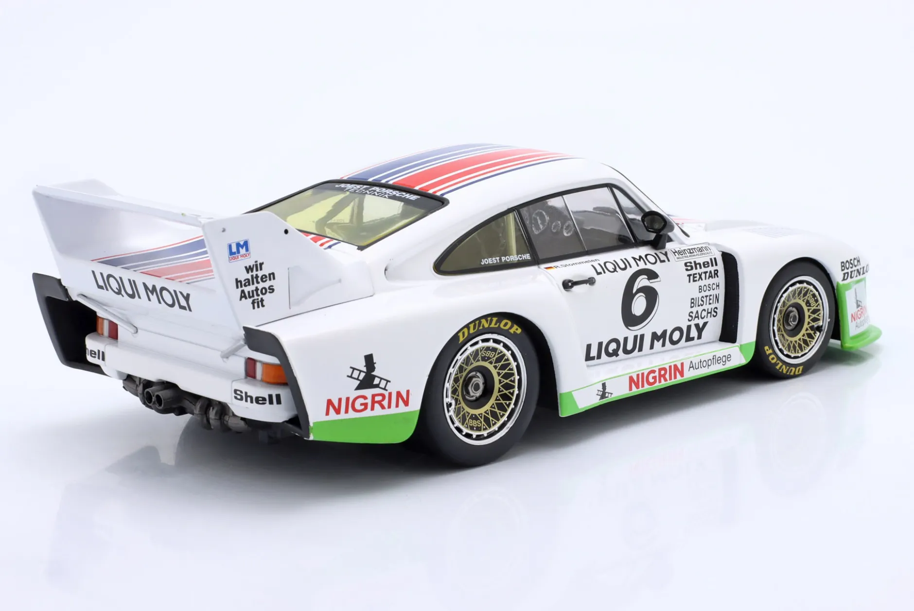 Porsche 935 J #6 3rd DRM Spa 1980 R. Stommelen 1:18 ModelCar Group