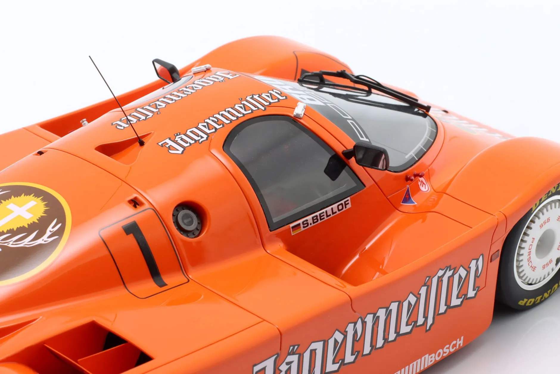 Porsche 956K Brun #1 3rd 200 Meilen Norisring 1984 Stefan Bellof 1:12 WERK83