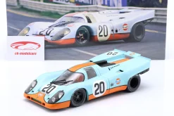 Porsche 917K #20 Gulf 24h LeMans 1970 Siffert, Redman 1:18 WERK83