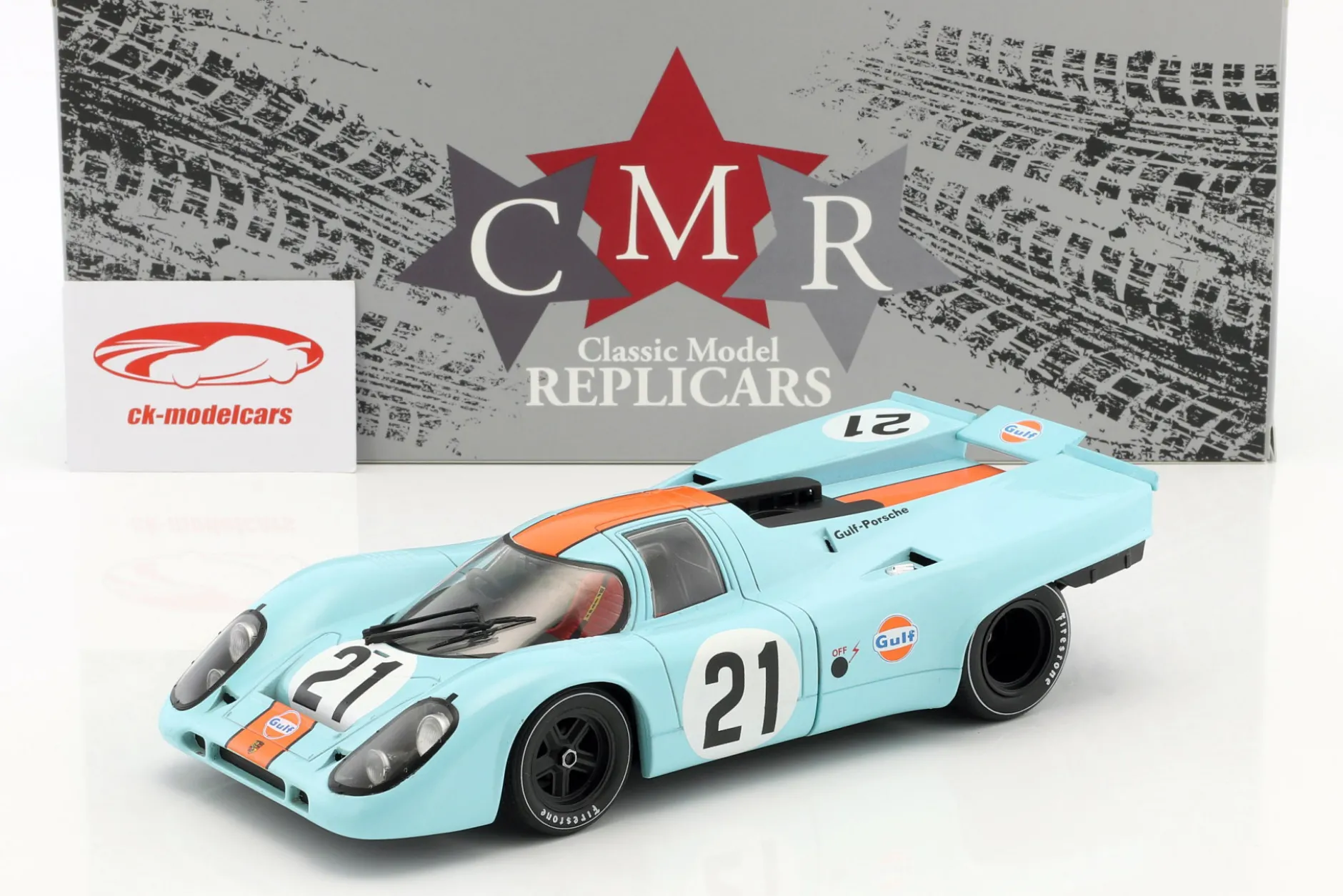 Porsche 917K #21 24h LeMans 1970 Rodriguez, Kinnunen 1:18 CMR
