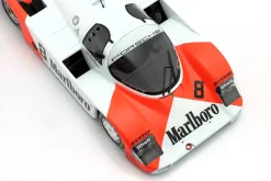 Porsche 956 KH #8 2nd 1000km Silverstone 1983 Wollek, Johansson 1:18 WERK83