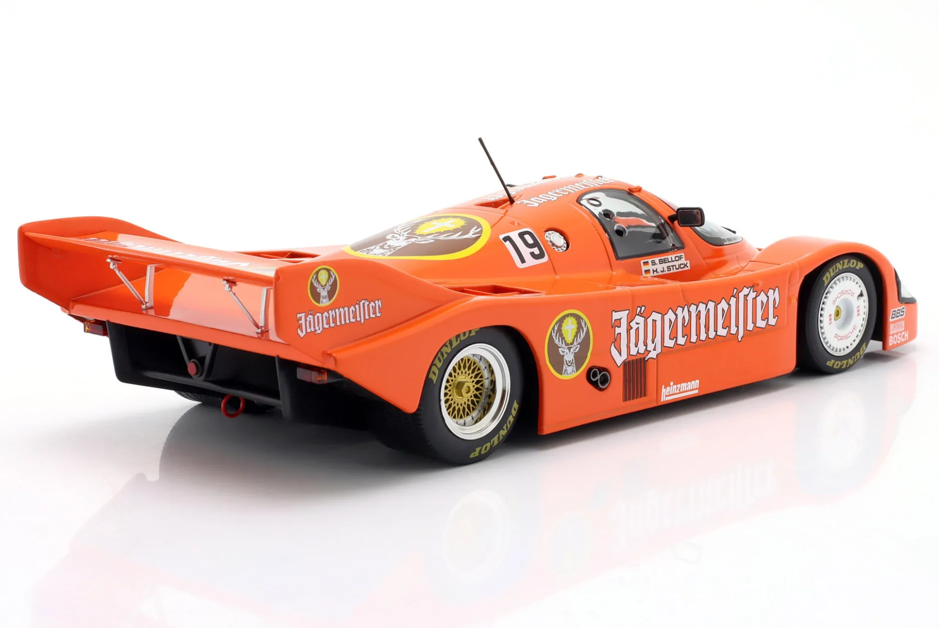 Porsche 956K Jägermeister #19 Sieger 1000km Imola 1984 Stuck, Bellof 1:18 WERK83