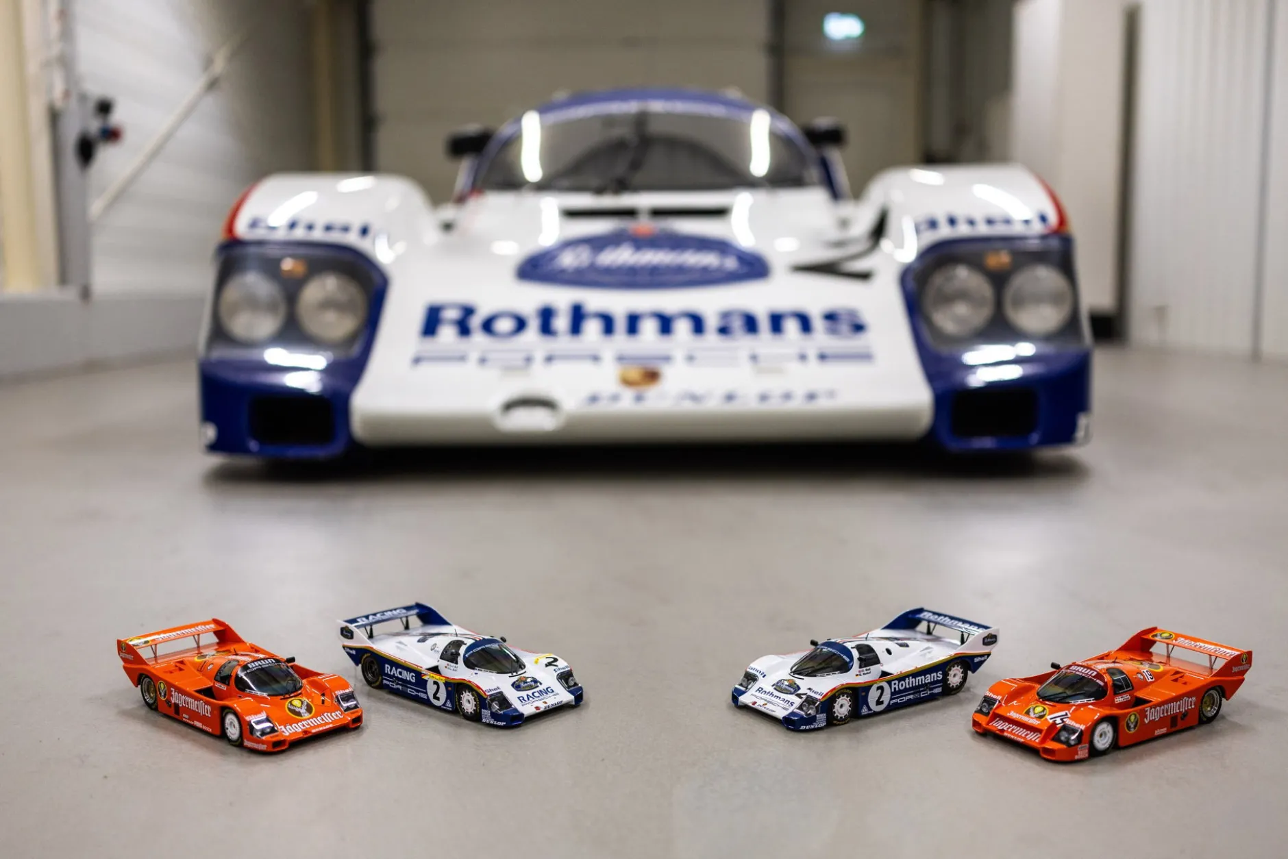 Porsche 956K Jägermeister #19 Sieger 1000km Imola 1984 Stuck, Bellof 1:18 WERK83