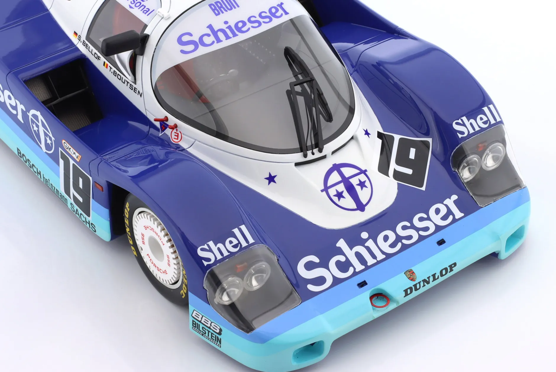 Porsche 956K #19 1000km Spa 1985 Bellof, Boutsen 1:12 WERK83