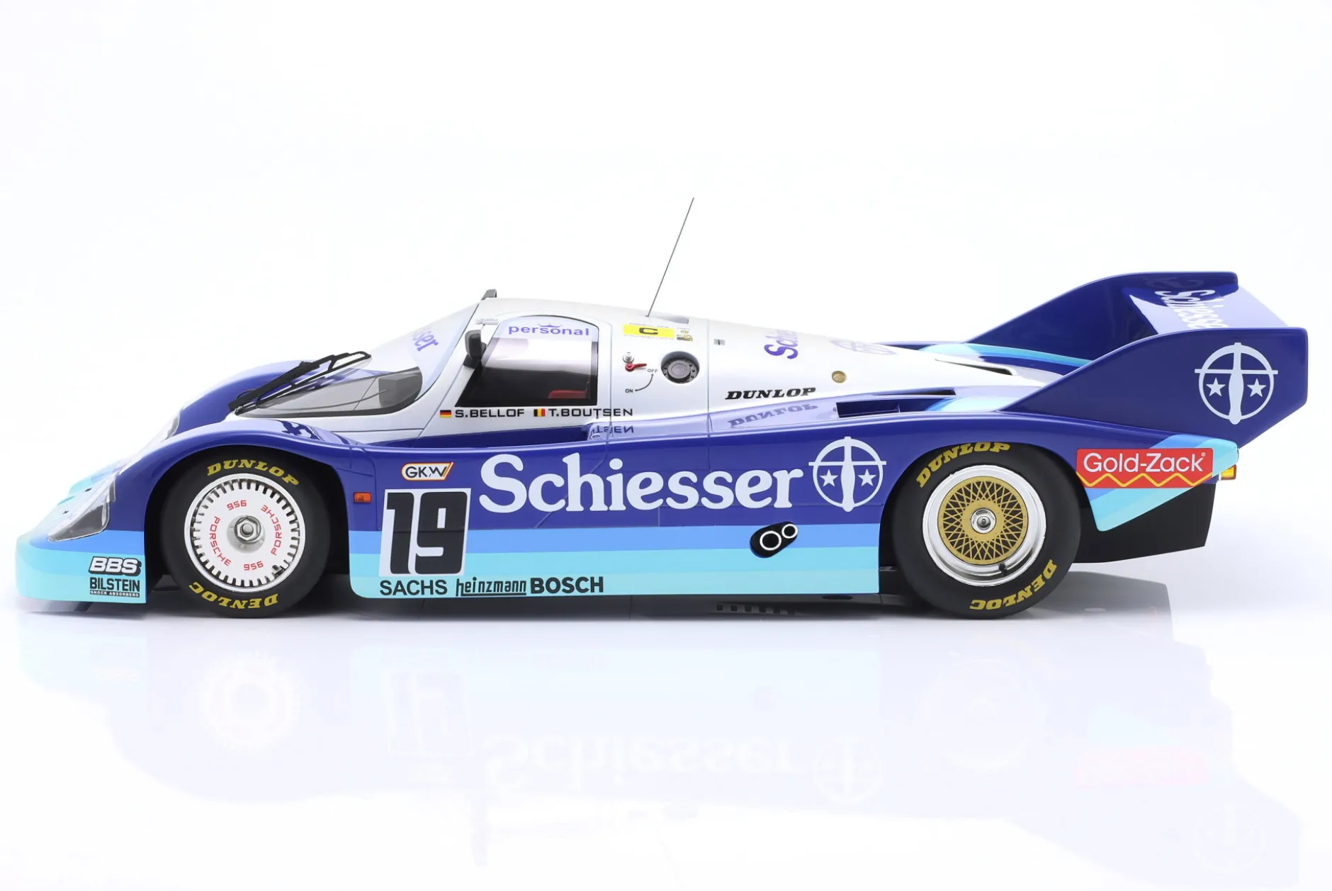 Porsche 956K #19 1000km Spa 1985 Bellof, Boutsen 1:12 WERK83