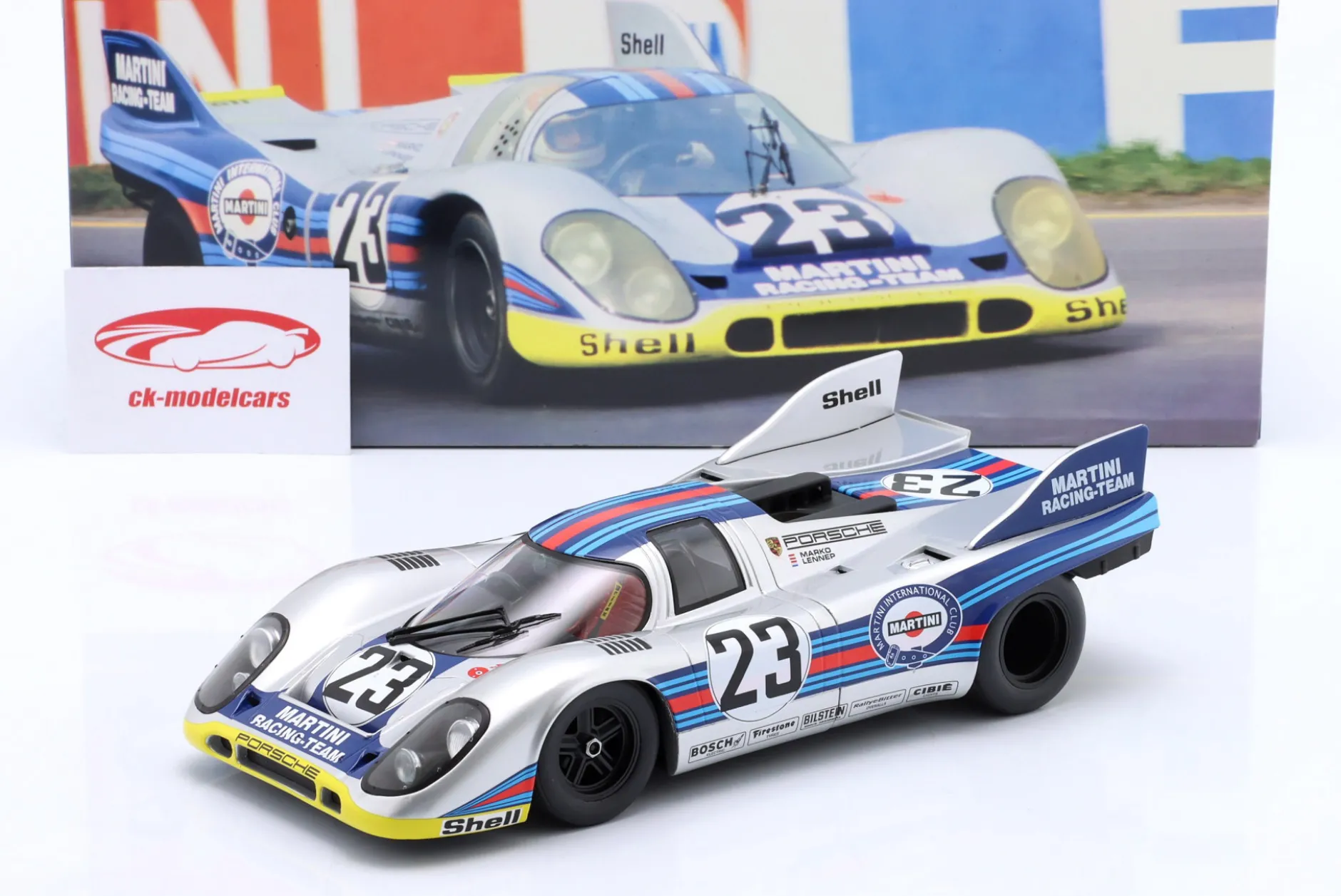 Porsche 917K #23 1000km Spa 1971 Marko, van Lennep 1:18 WERK83