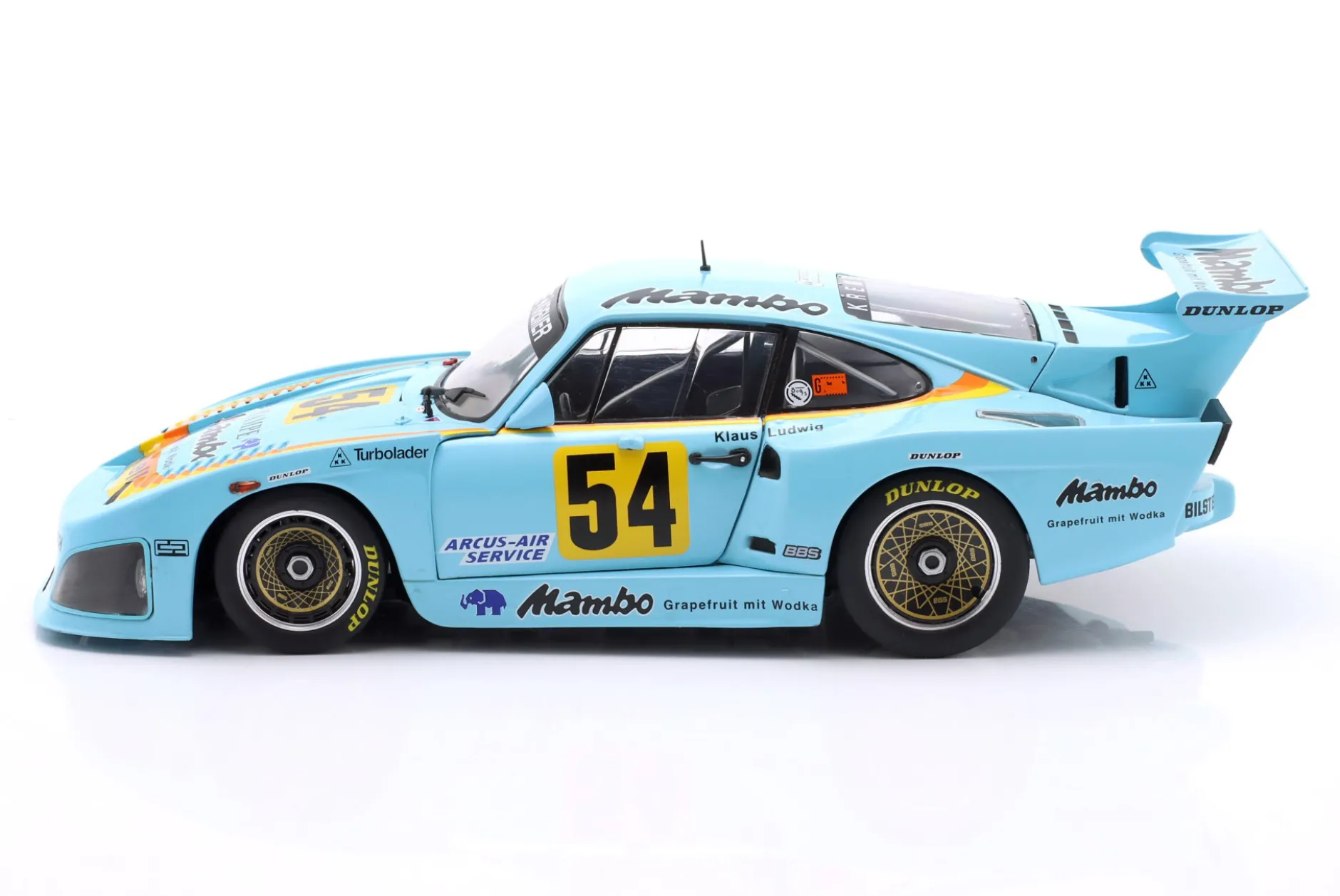 Porsche 935 K3 Mambo #54 DRM Champion 1979 Klaus Ludwig 1:18 WERK83