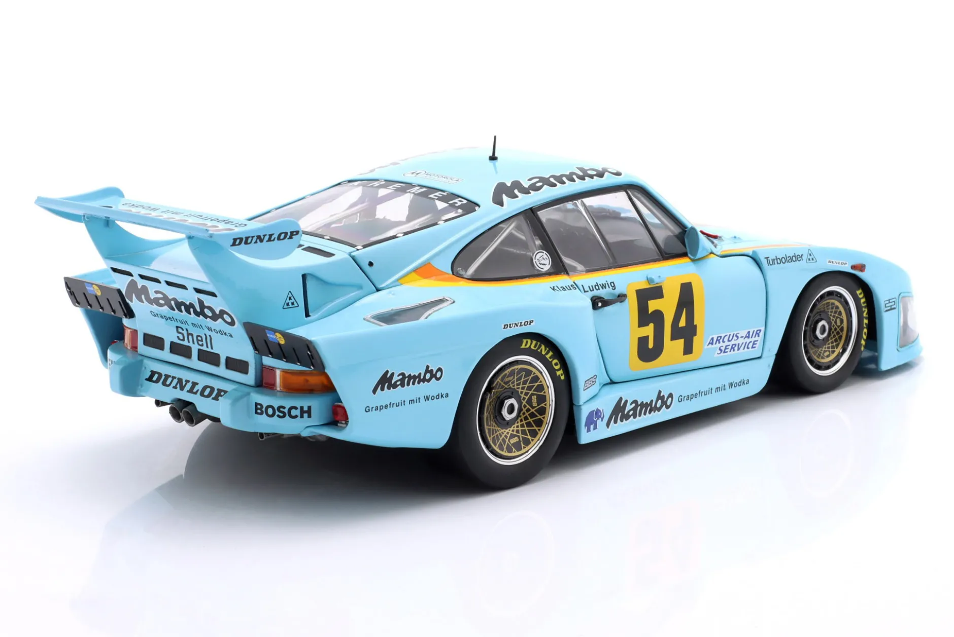 Porsche 935 K3 Mambo #54 DRM Champion 1979 Klaus Ludwig 1:18 WERK83