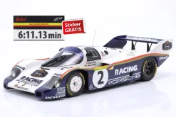 Porsche 956K #2 Record Lap Nordschleife 6.11,13 min 1000km Nürburgring 1983 Bellof, Bell 1:12 WERK83