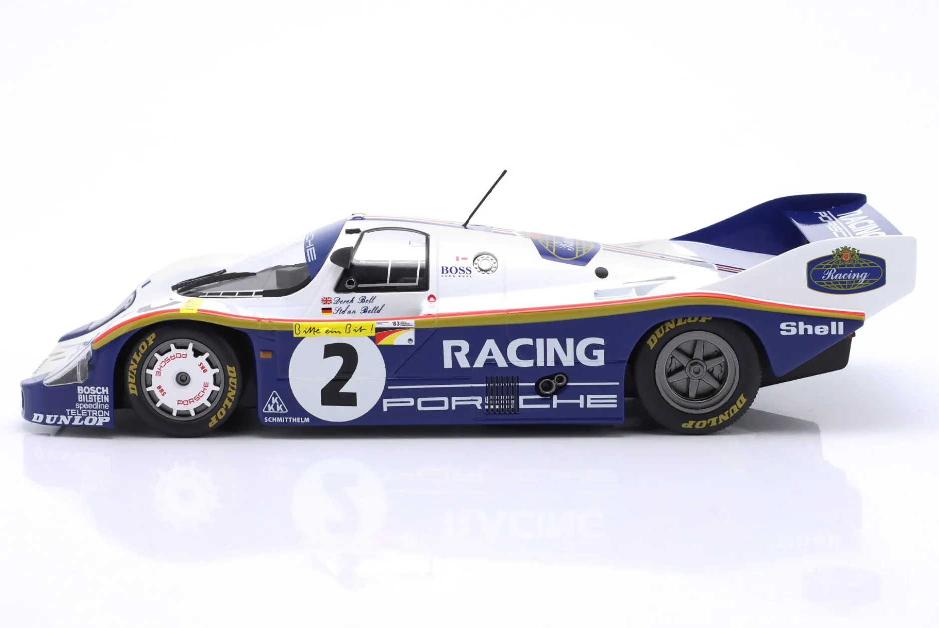 Porsche 956K #2 Rekordrunde Nordschleife 6:11.13 min 1000km Nürburgring 1983 Bellof, Bell 1:18 WERK83