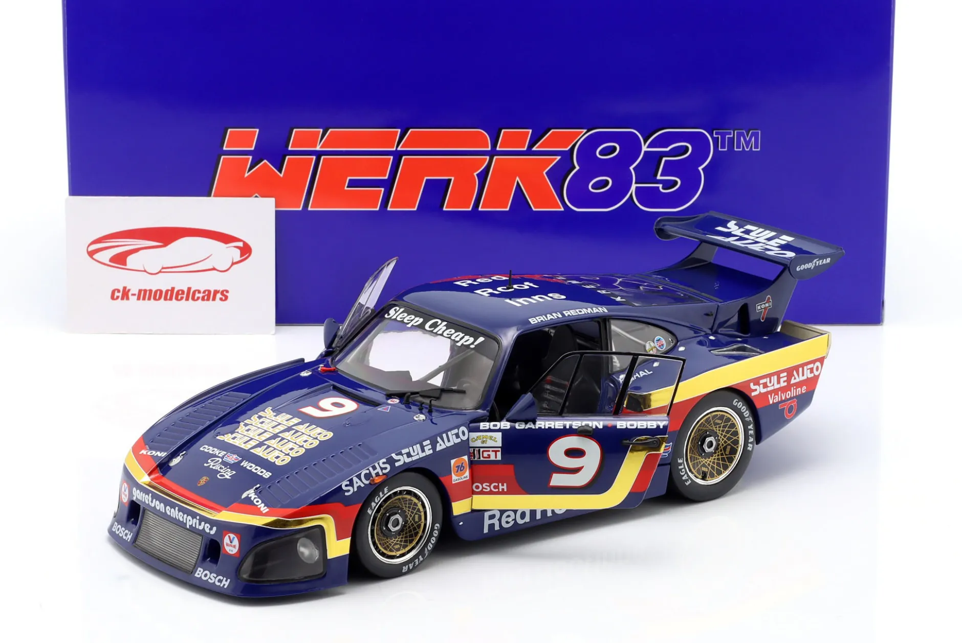 Porsche 935 K3/80 #9 Sieger 24h Daytona 1981 Garretson Racing 1:18 WERK83