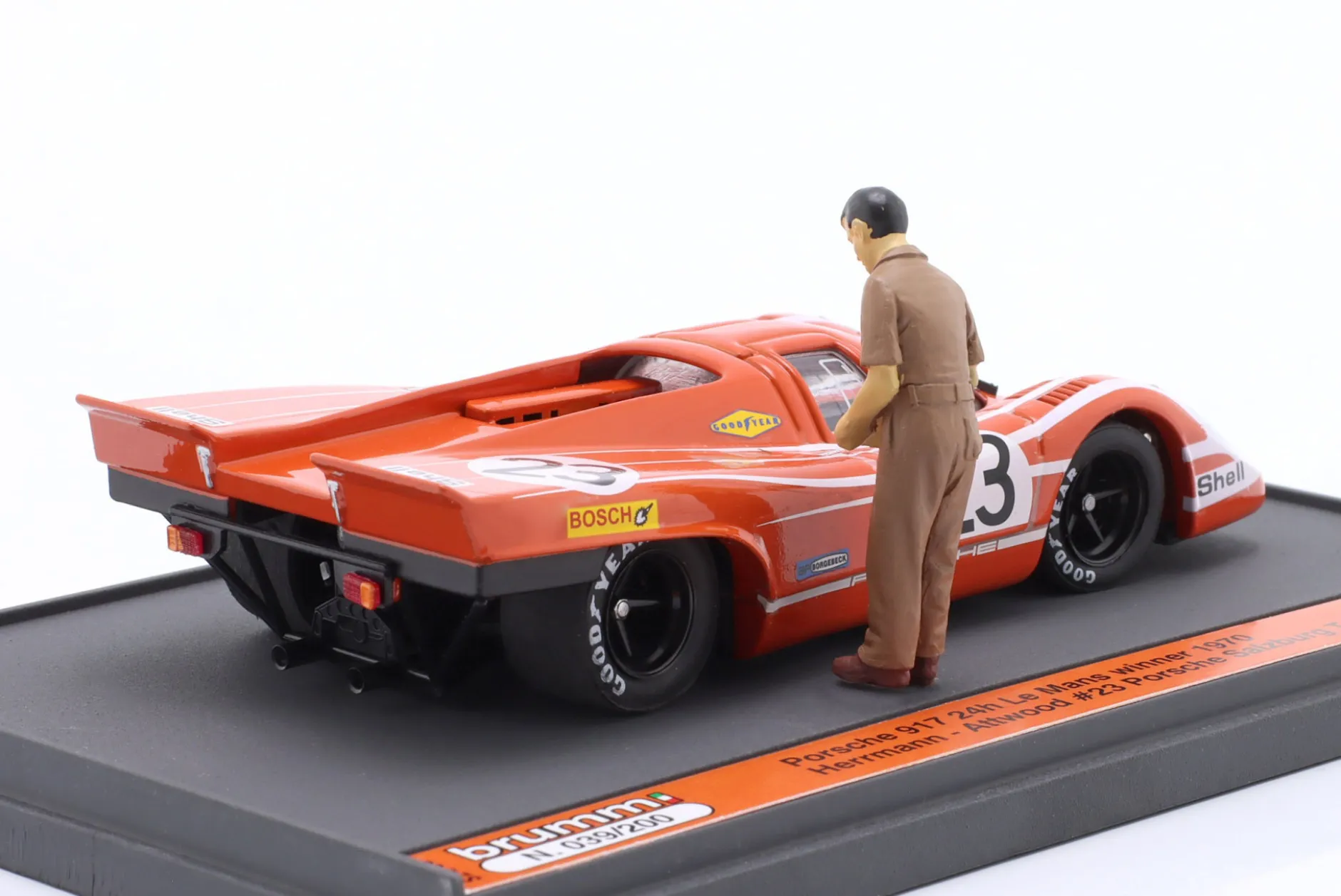 Porsche 917K #23 Sieger 24h LeMans 1970 Attwood, Herrmann 1:43 Brumm
