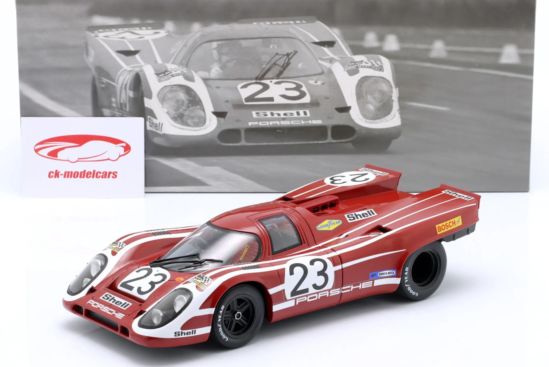 Porsche 917K #23 Sieger 24h LeMans 1970 Attwood, Herrmann 1:18 WERK83