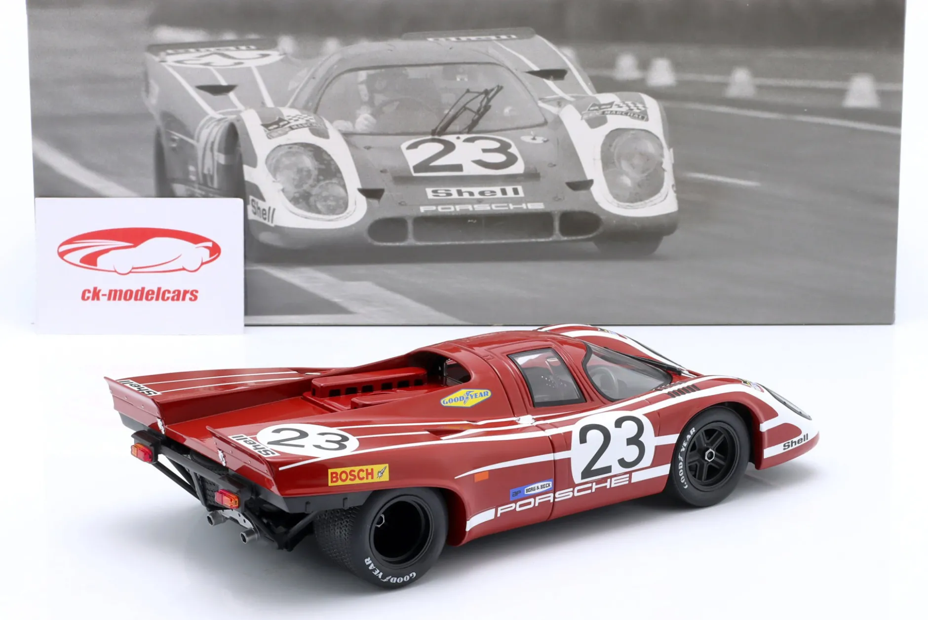 Porsche 917K #23 Sieger 24h LeMans 1970 Attwood, Herrmann 1:18 WERK83