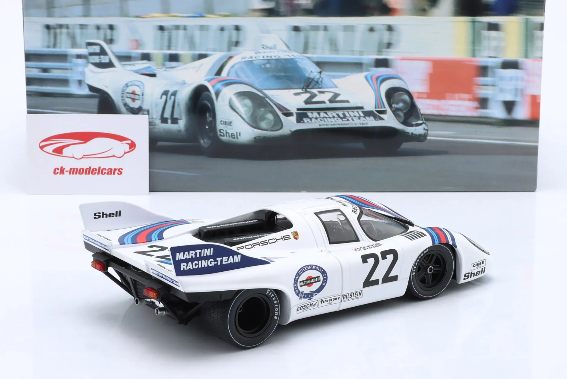 Porsche 917K #22 Sieger 24h LeMans 1971 Marko, van Lennep 1:18 WERK83
