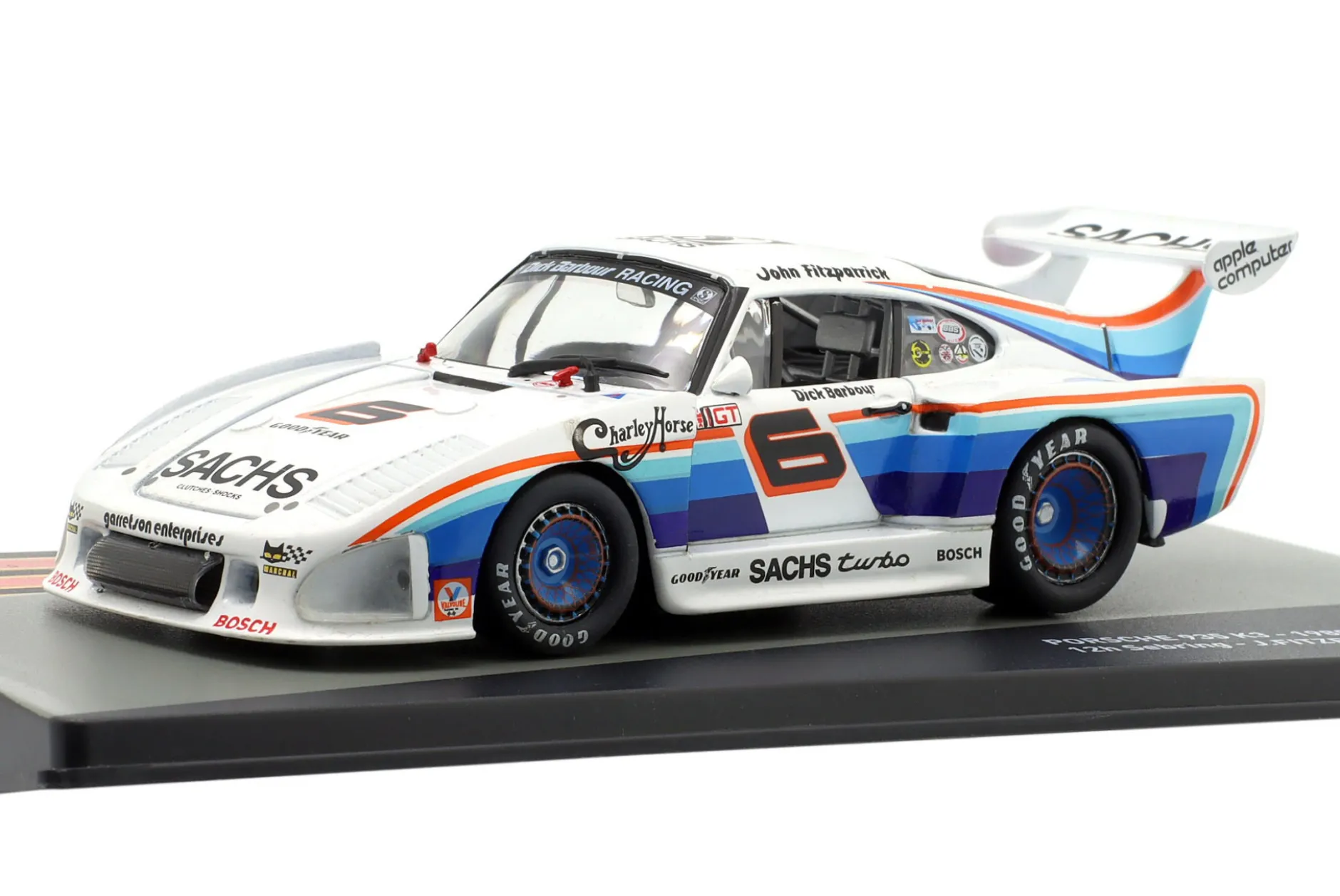 Porsche 935 K3 #6 Sieger 12h Sebring 1980 Fitzpatrick, Barbour 1:43 Altaya