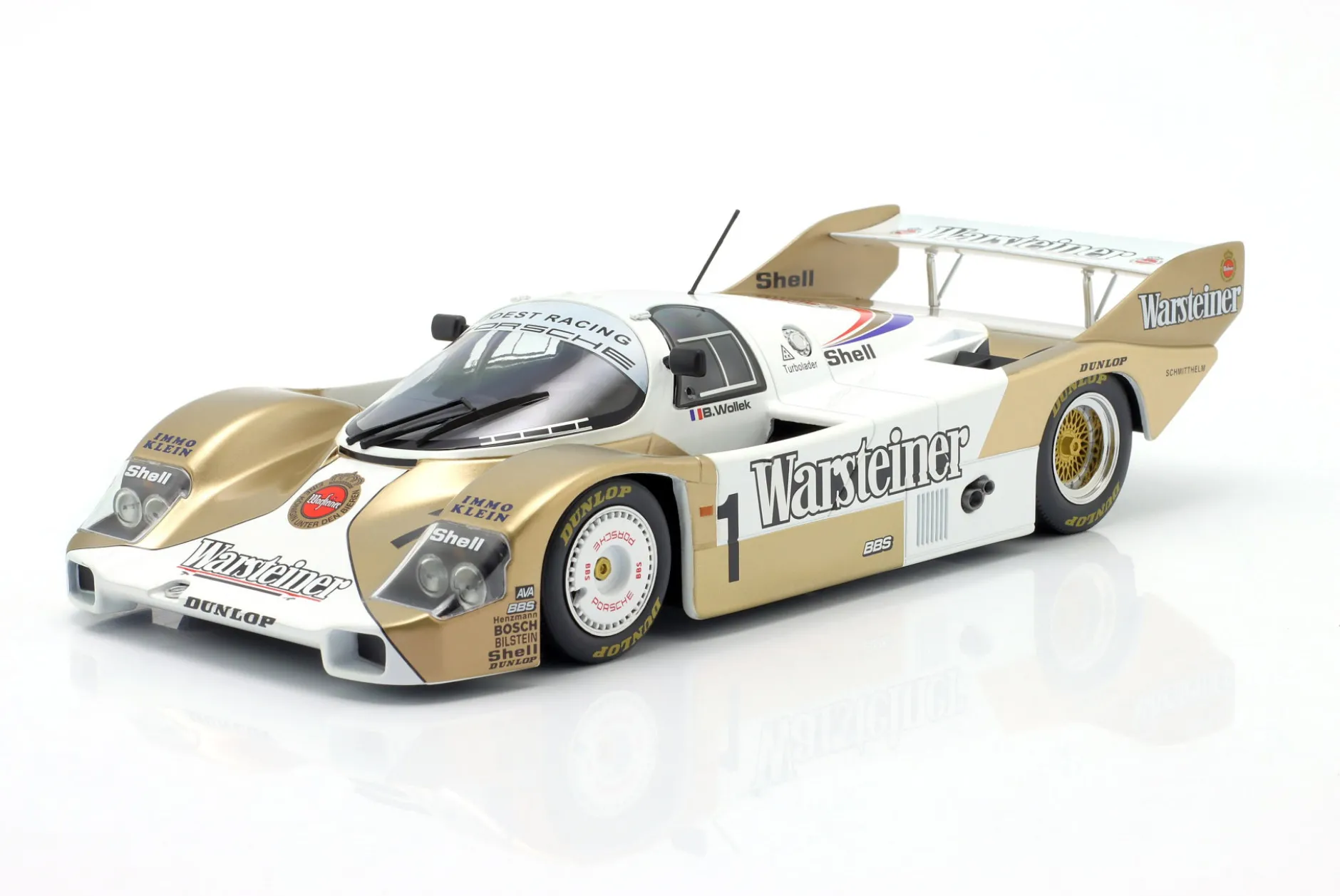 Porsche 956K #1 Sieger Norisring DRM Champion 1983 Bob Wollek 1:18 WERK83